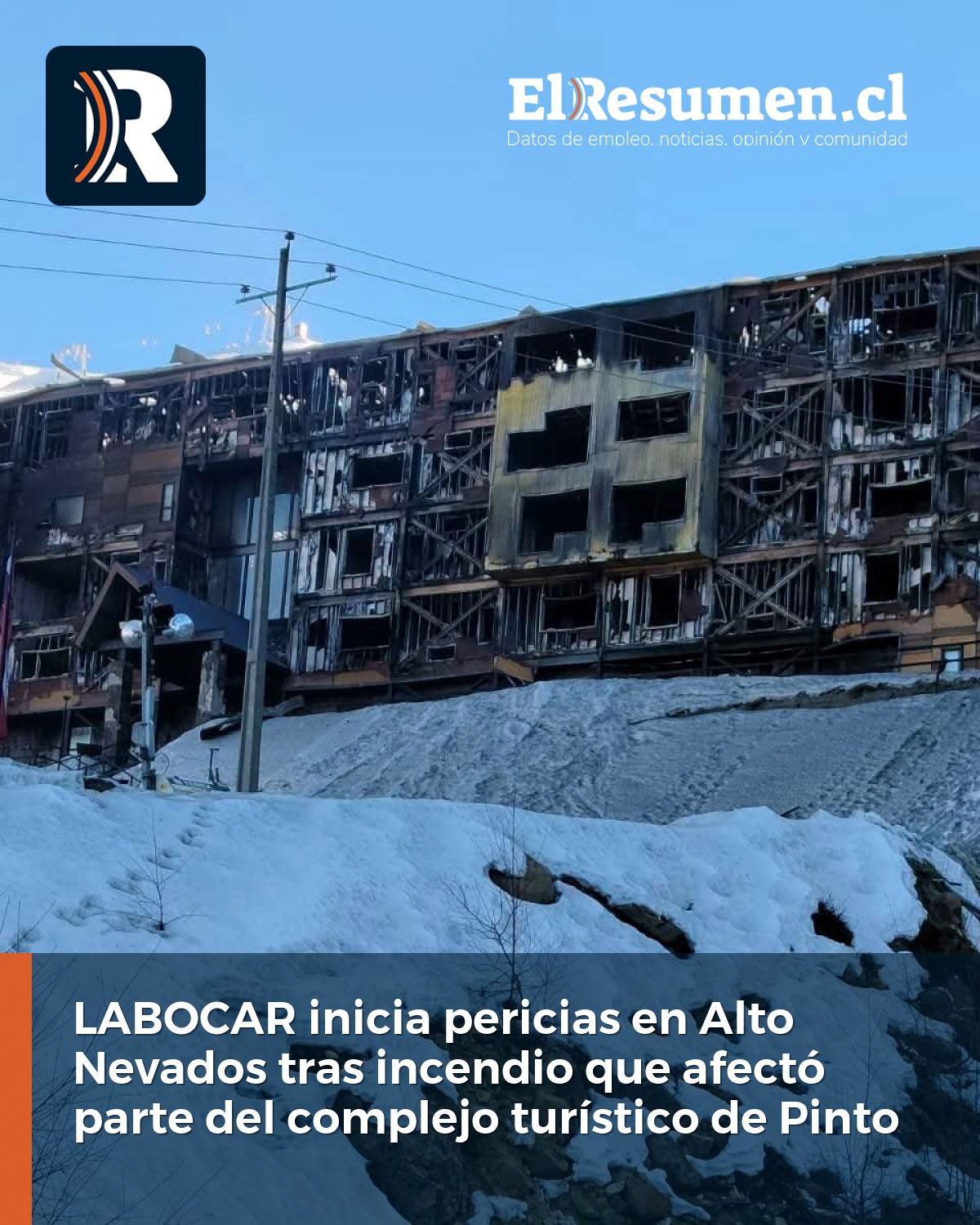 LABOCAR inicia pericias en Alto Nevados tras incendio que afectó parte del complejo turístico de Pinto. Un equipo de LABOCAR Ñuble se encuentra en …