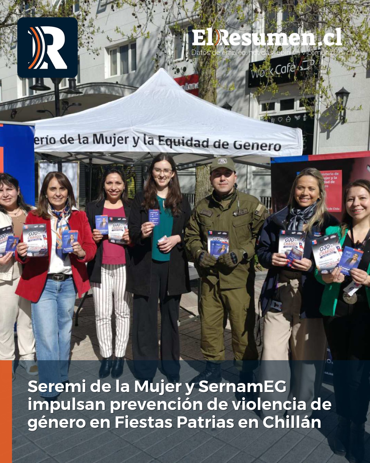 Seremi de la Mujer y SernamEG refuerzan llamado a prevenir la violencia de género durante Fiestas Patrias