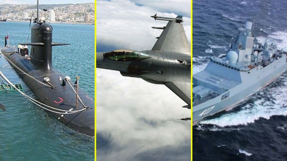 Argentina planea invertir US$ 3.500 millones en su Armada: Busca adquirir submarinos y fragatas tras compra de cazas F-16