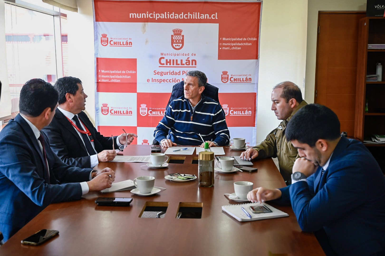 Chillán establece su Primer Comité Operativo de Seguridad Comunal bajo la nueva Ley de Seguridad Municipal