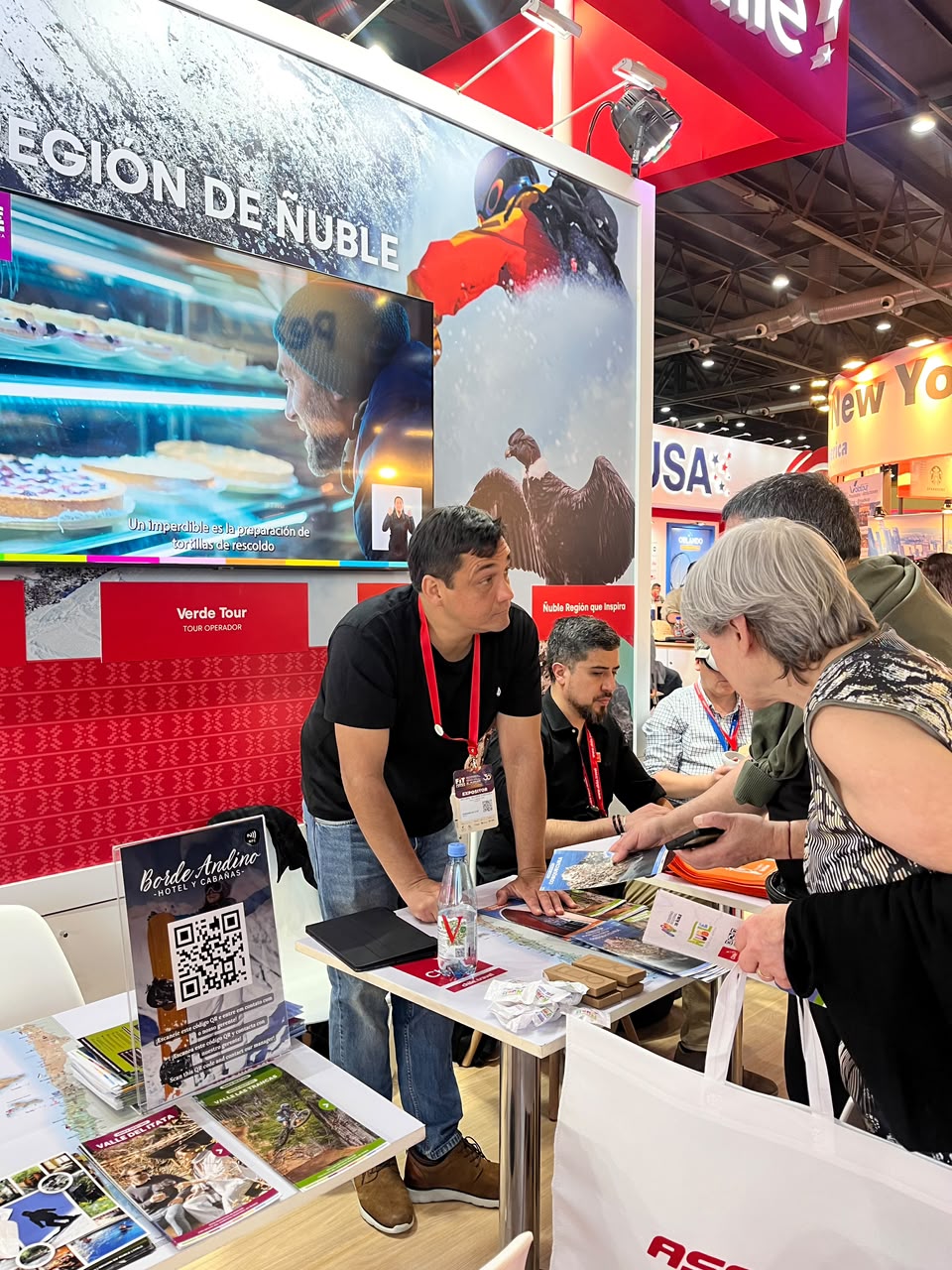 Ñuble presenta su oferta turística ante más de 60 países en la Feria Internacional de Turismo de América Latina