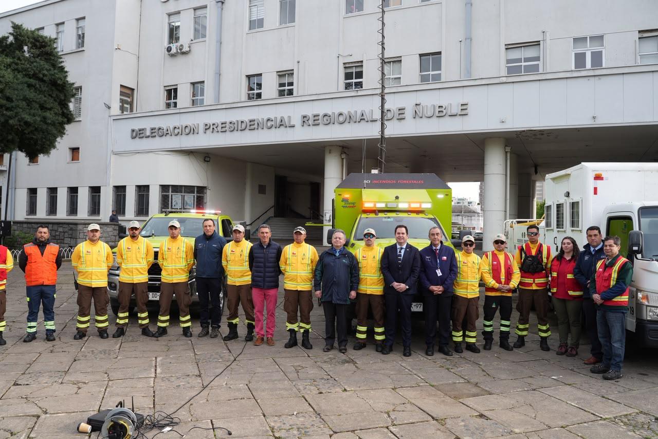 CONAF Ñuble implementará un plan que generará 700 nuevos empleos para la prevención de incendios forestales en la región