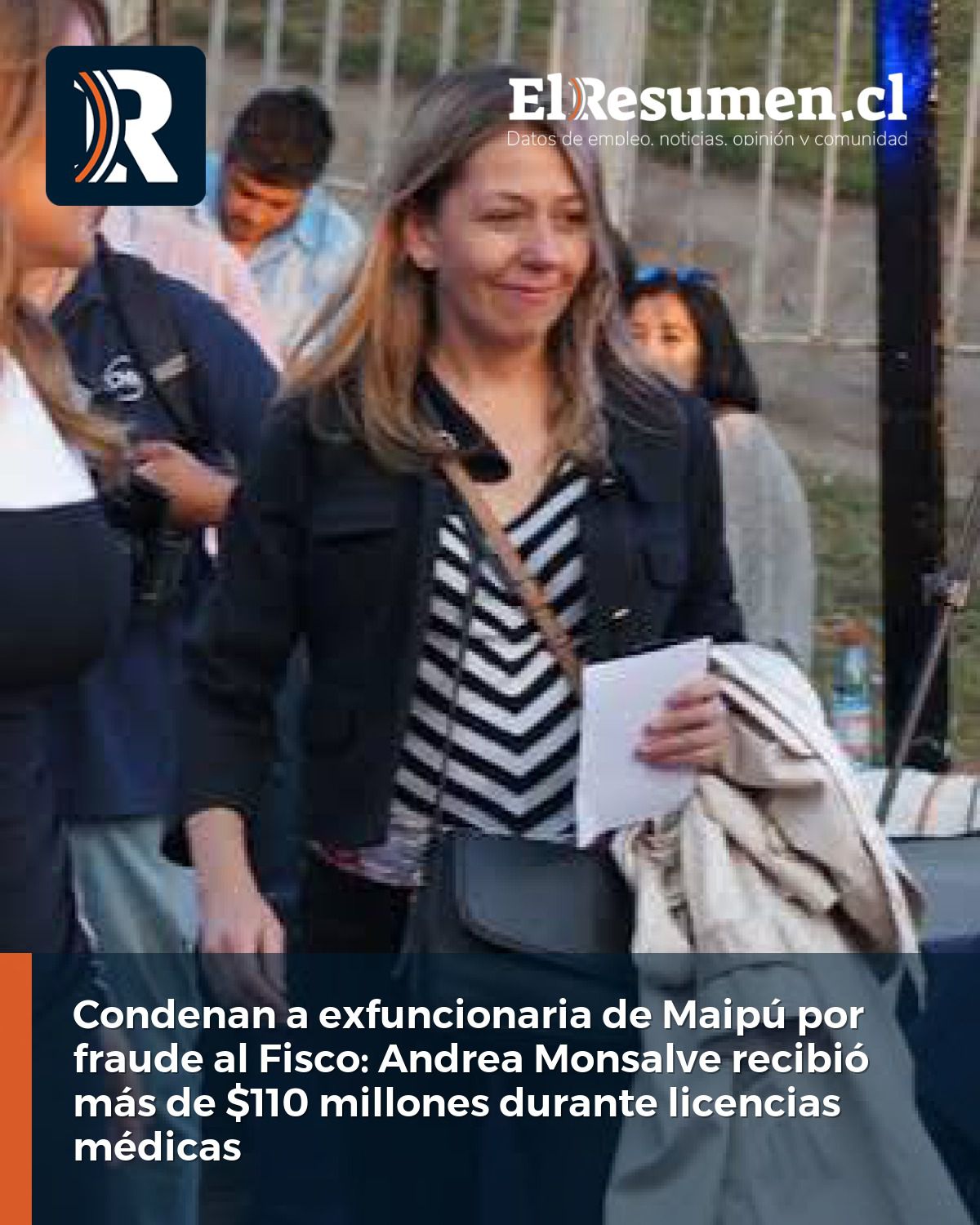 Condenan a exfuncionaria de Maipú por fraude al Fisco: Andrea Monsalve recibió más de $110 millones durante licencias médicas