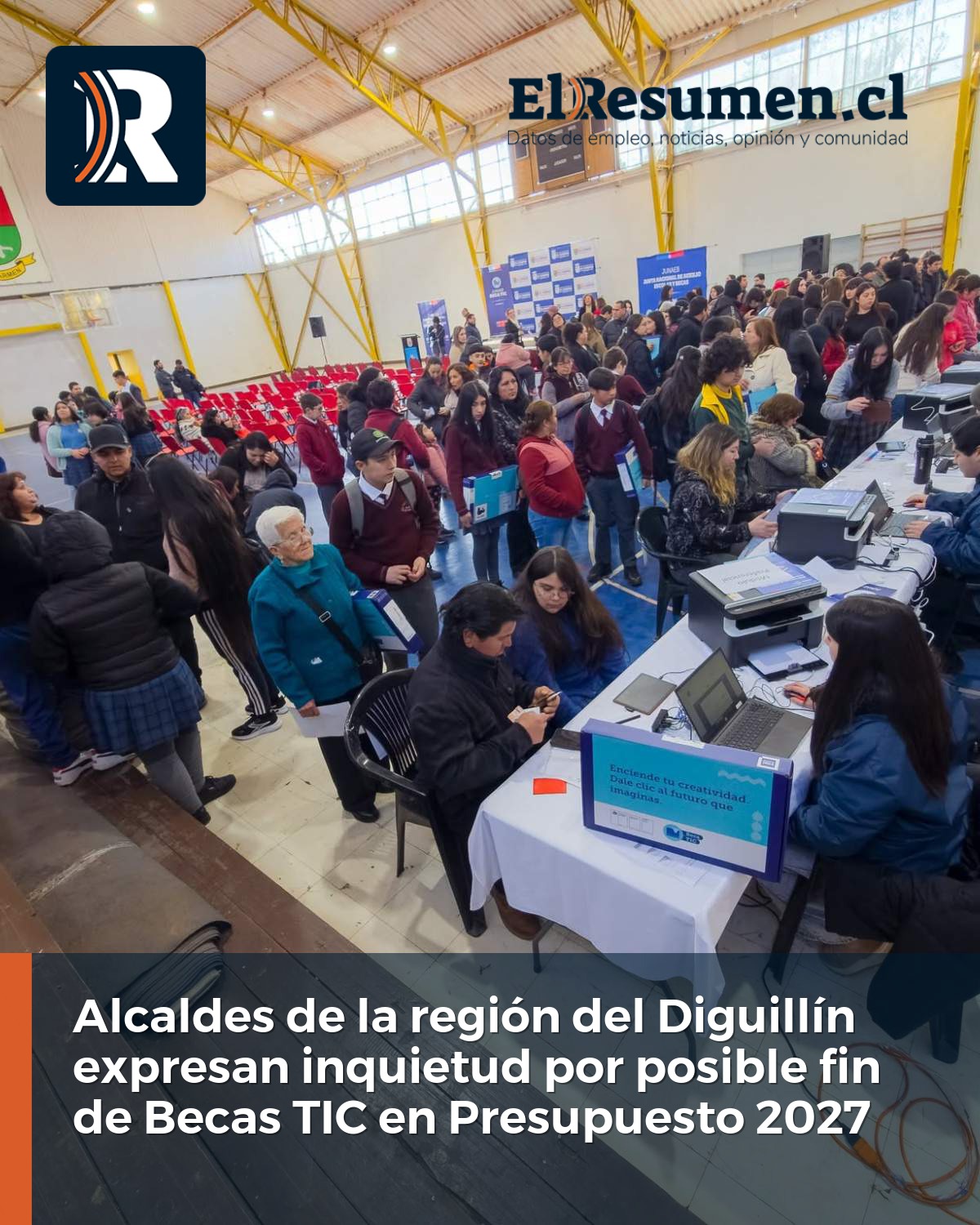 Alcaldes del Diguillín expresan preocupación por posible fin de Becas TIC en Presupuesto 2027