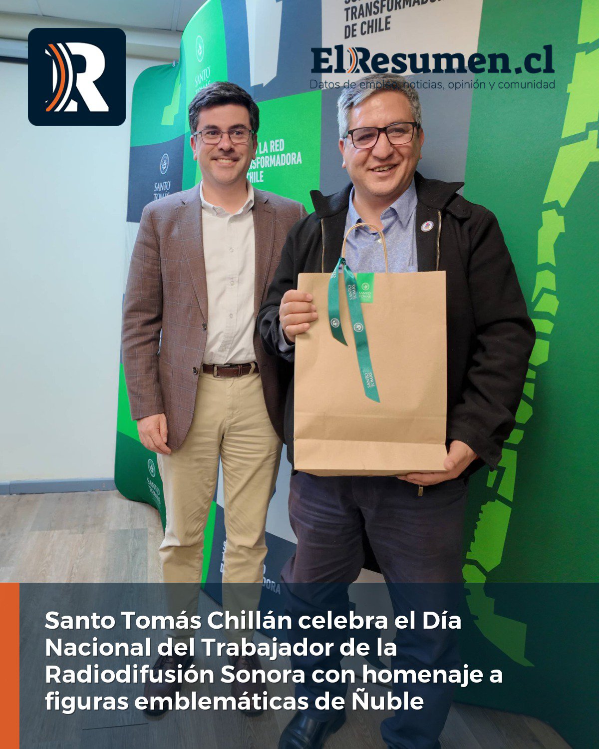 RE: NP: Santo Tomás Chillán realiza homenaje a trabajadores radiales de la Región de Ñuble