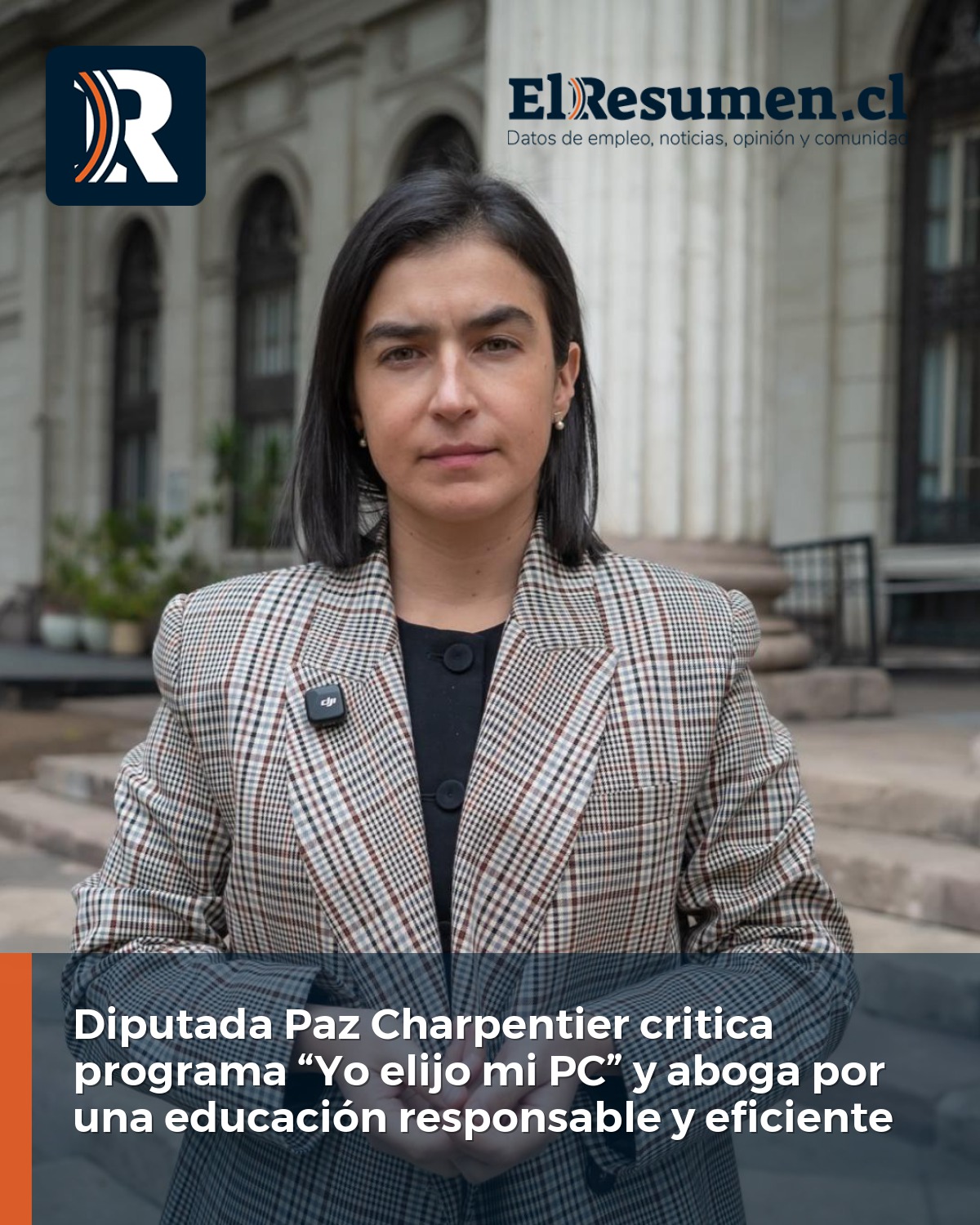 Diputada Paz Charpentier sobre programa “Yo elijo mi PC”: “Financiar la educación no es comprar tecnología a ciegas para que quede obsoleta en una bodega”