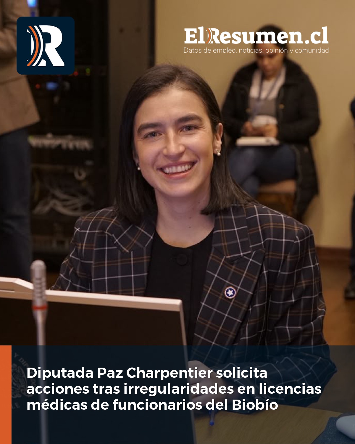 Diputada Paz Charpentier exige sumarios y devolución de fondos por más de 400 funcionarios del Biobío que viajaron al extranjero con licencia médica