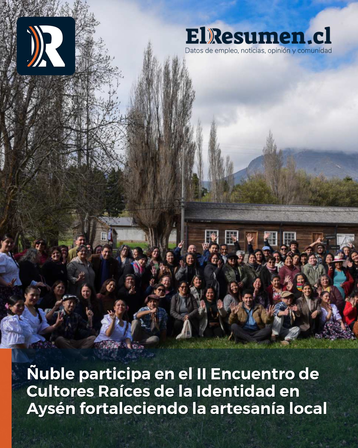 COMUNICADO: Ñuble fue parte del encuentro nacional de cultores y feria de artesanía en Aysén