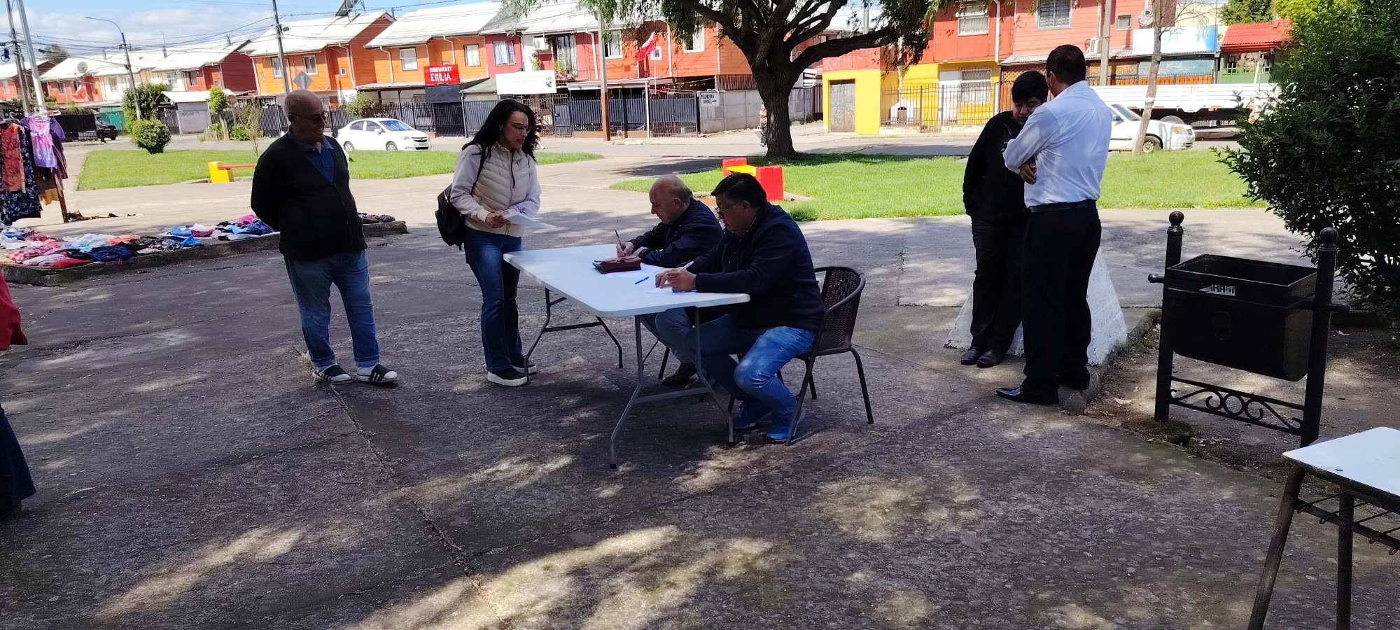 Organizaciones vecinales participaron en consulta ciudadana con apoyo de Seguridad Municipal de Chillán