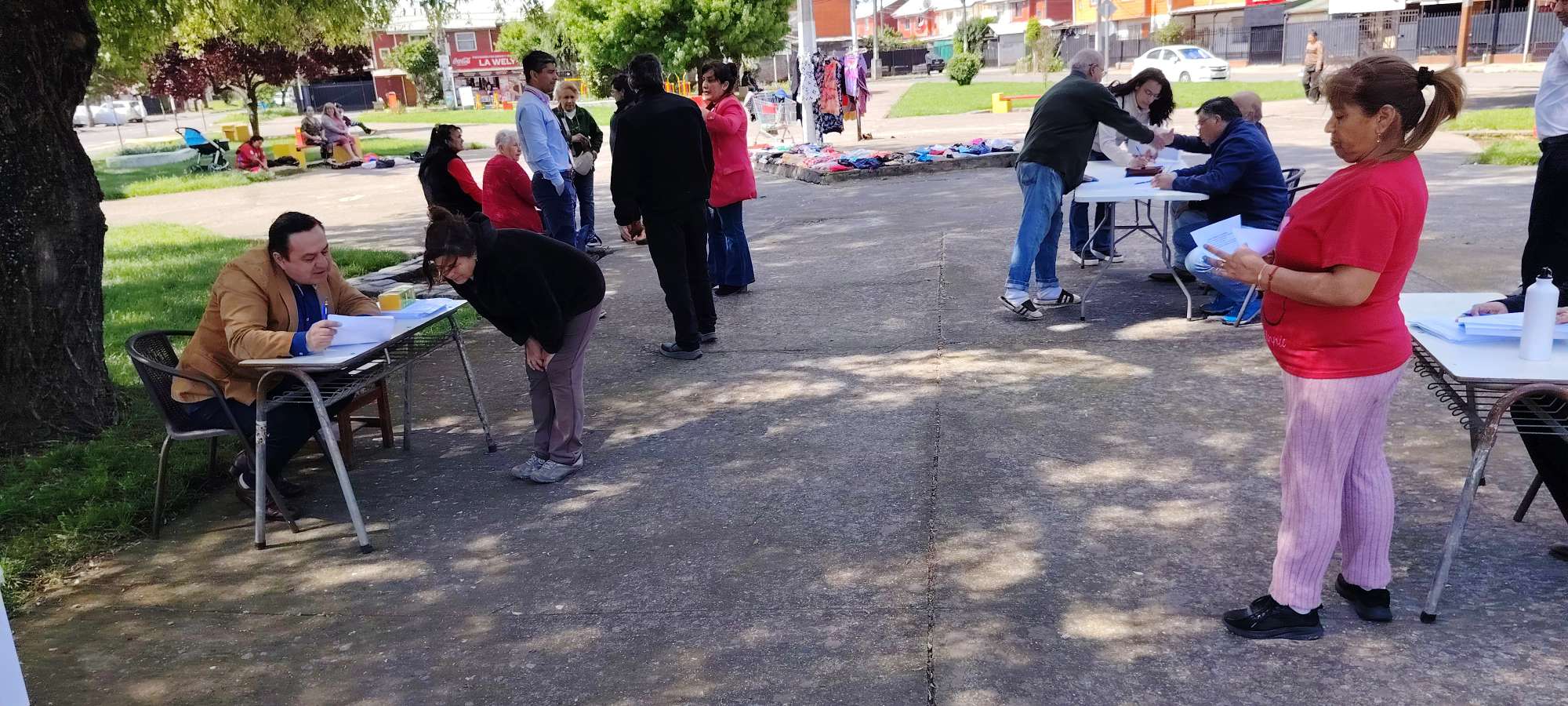 Organizaciones vecinales participaron en consulta ciudadana con apoyo de Seguridad Municipal de Chillán