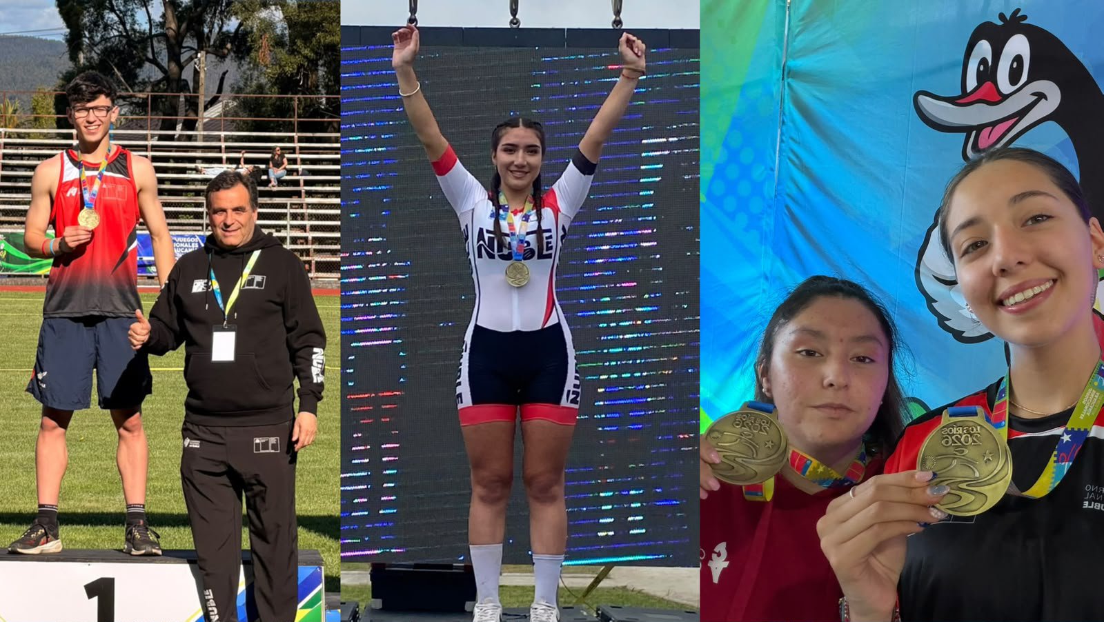 Juegos de la Araucanía: Ñuble llega a las 10 medallas