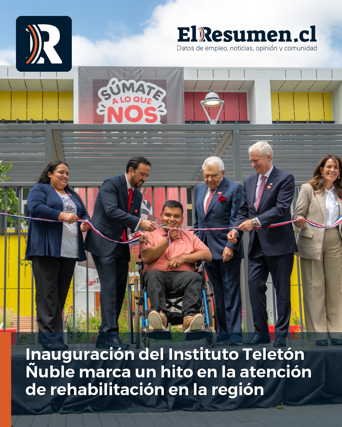 Inauguración del Instituto Teletón Ñuble marca un hito en la atención de rehabilitación en la región. Con una inversión cercana a los 15 mil millon…
