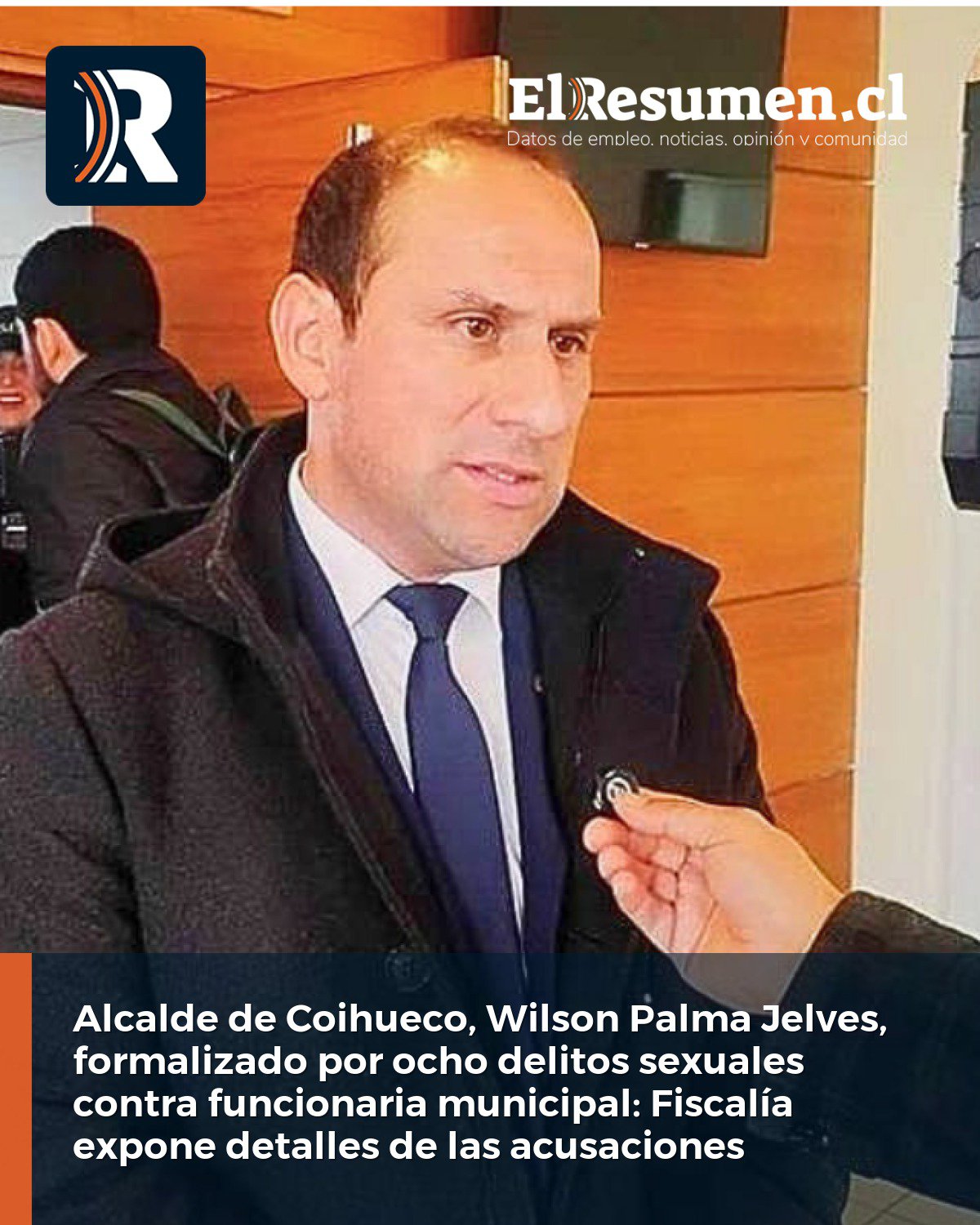 Alcalde de Coihueco, Wilson Palma Jelves, formalizado por ocho delitos sexuales contra funcionaria municipal: Fiscalía expone detalles de las acusaciones