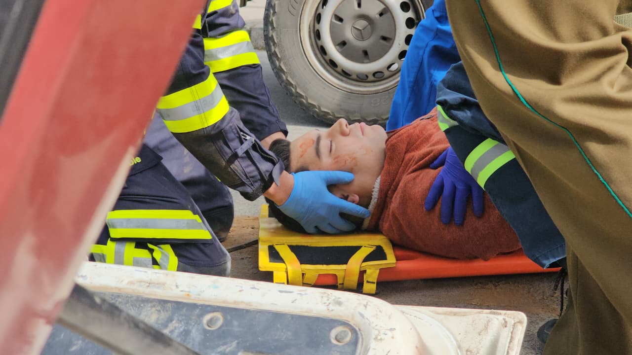 Simulacro recreó fatal accidente vehicular por consumo de alcohol en El Carmen