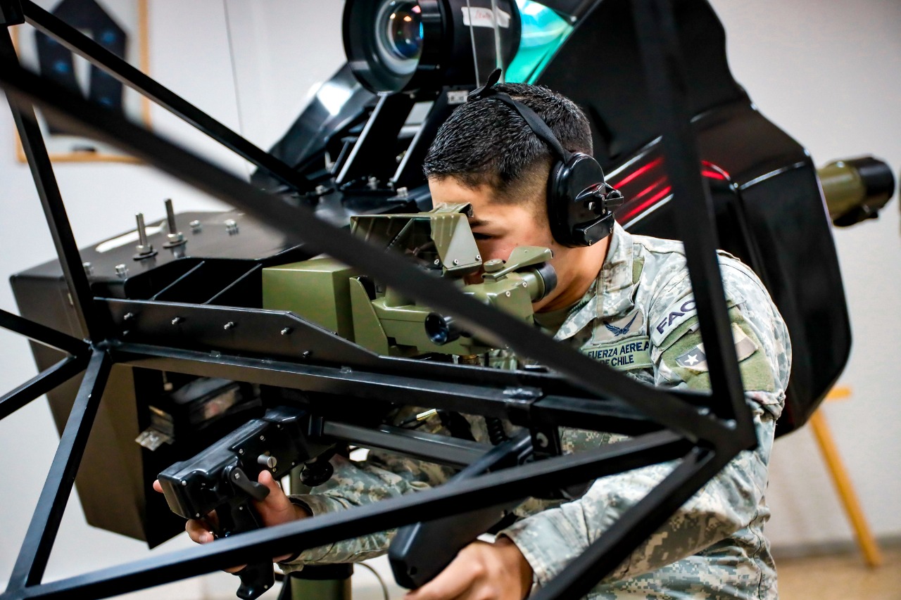 La 1ra Brigada Acorazada “Coraceros” realiza certificación operativa junto a la Fuerza Aérea de Chile