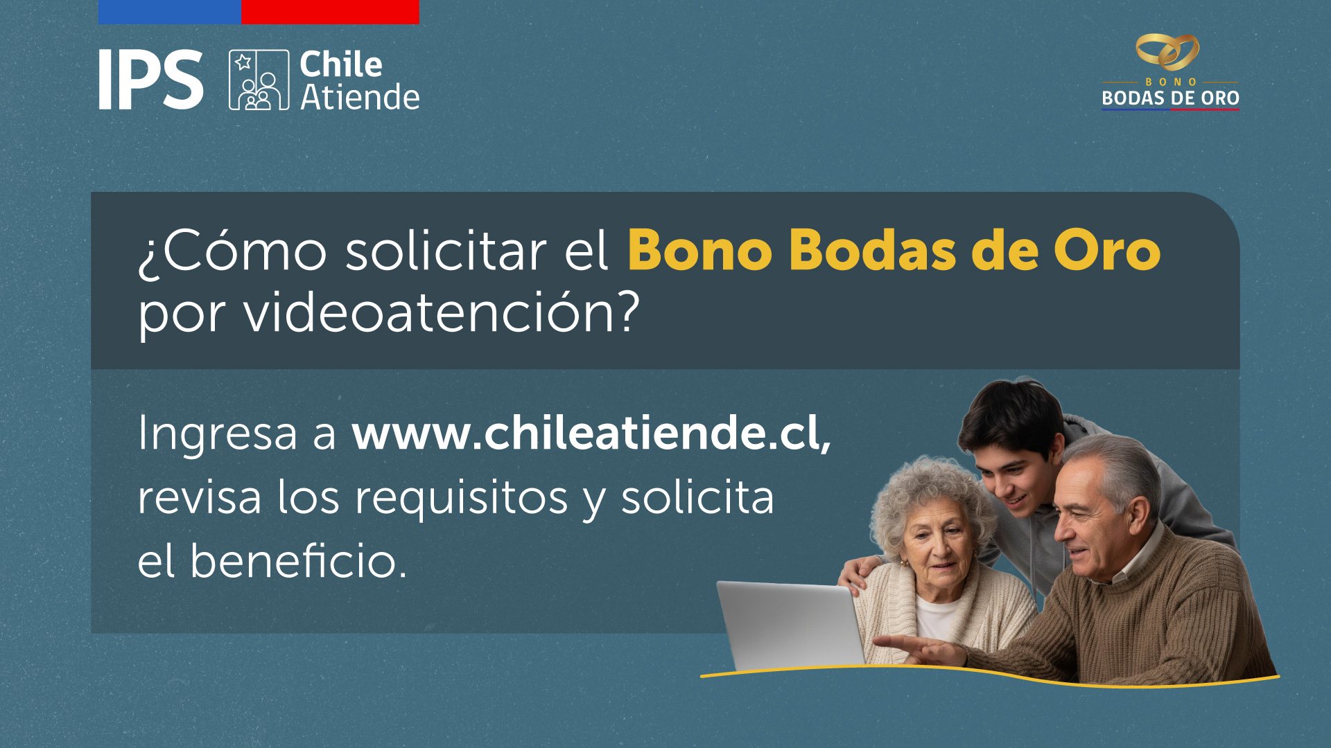 Bono Bodas de Oro: Más de 29 mil personas se han beneficiado en lo que va del año