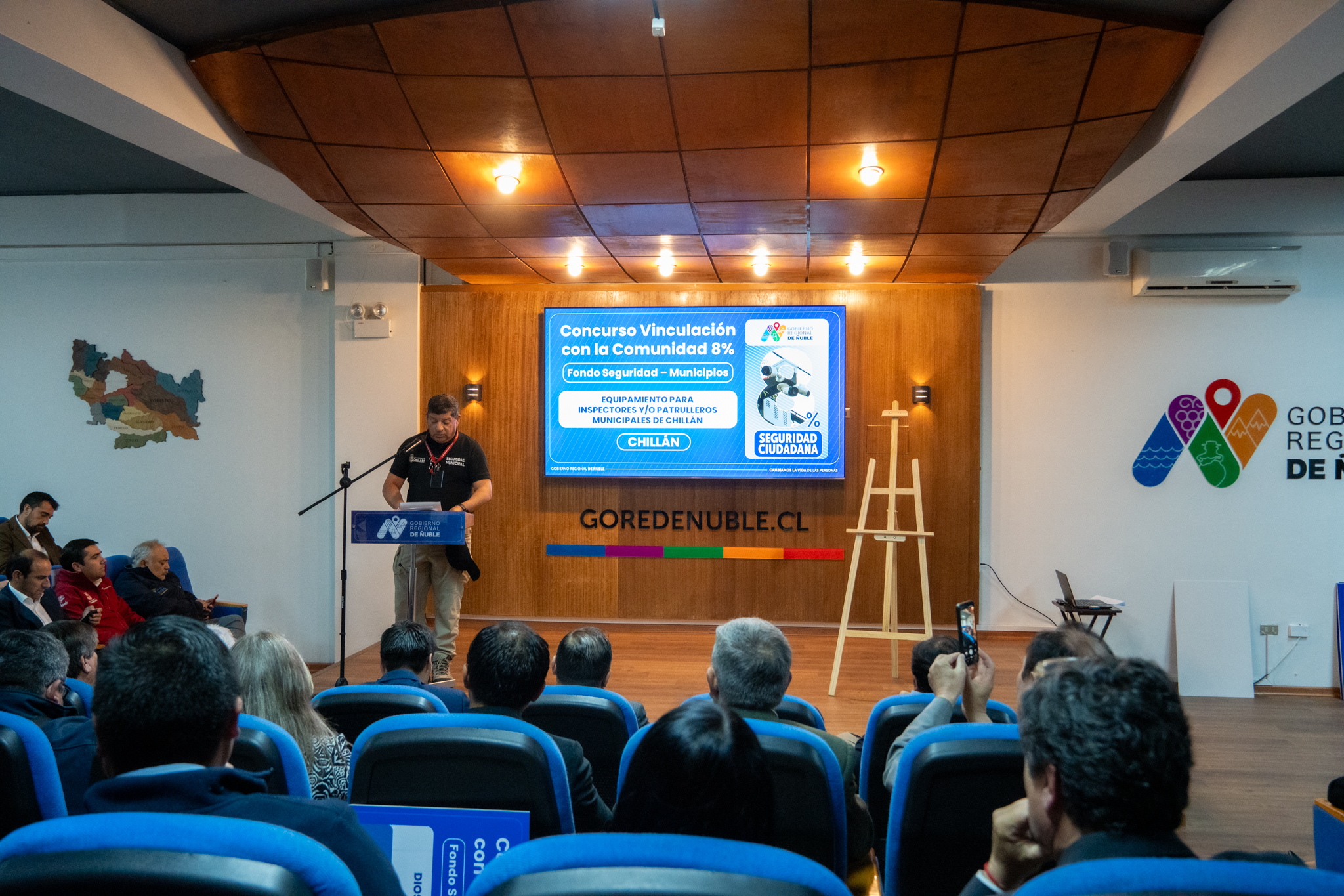 Gobierno Regional dotará con chalecos antibalas a inspectores municipales de Chillán