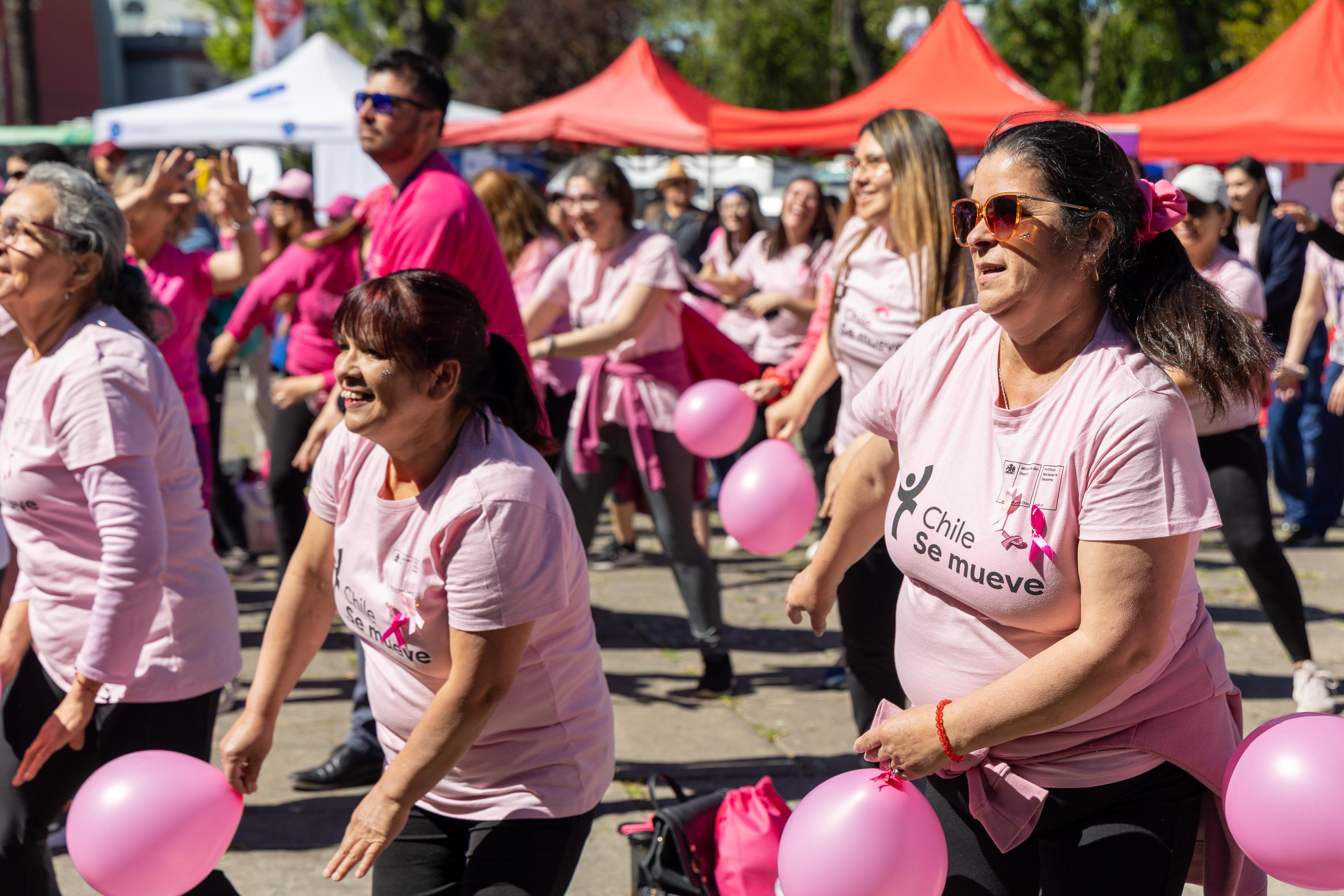 Actividades de prevención del cáncer de mama se realizan en la Región de Ñuble