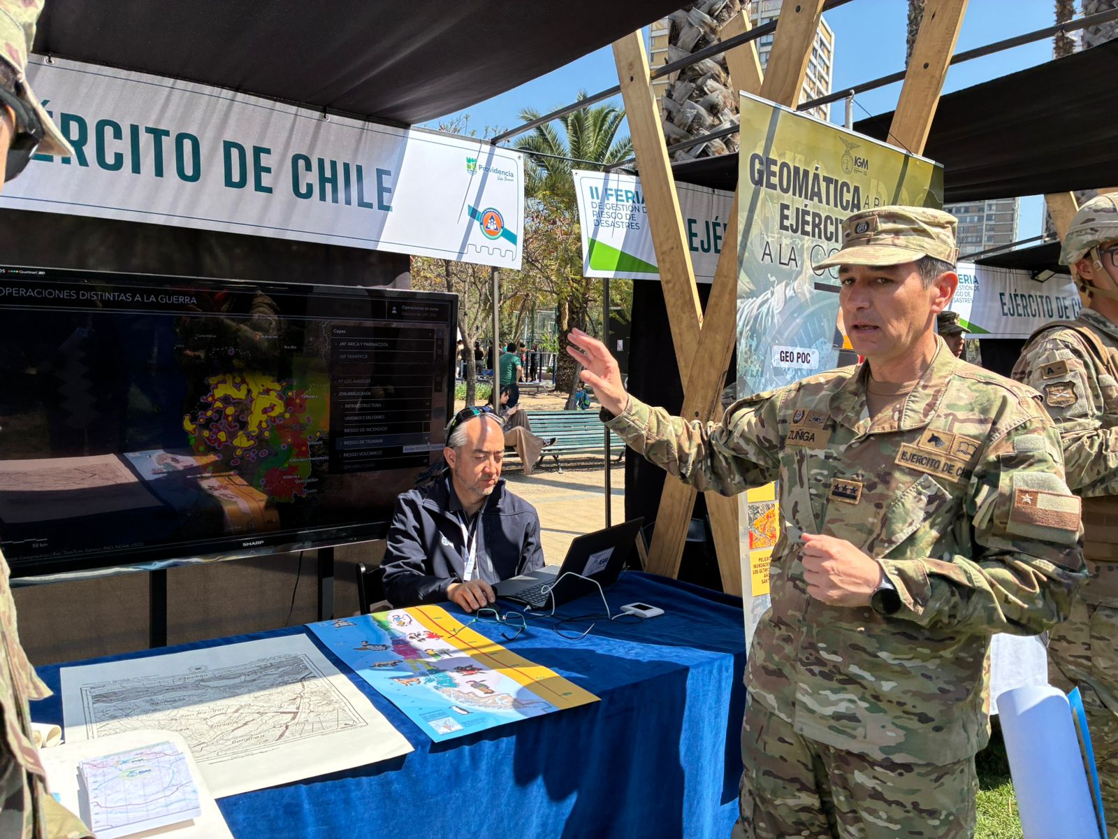 Feria de Gestión del Riesgo y Desastres destaca la capacidad institucional ante emergencias en Chile