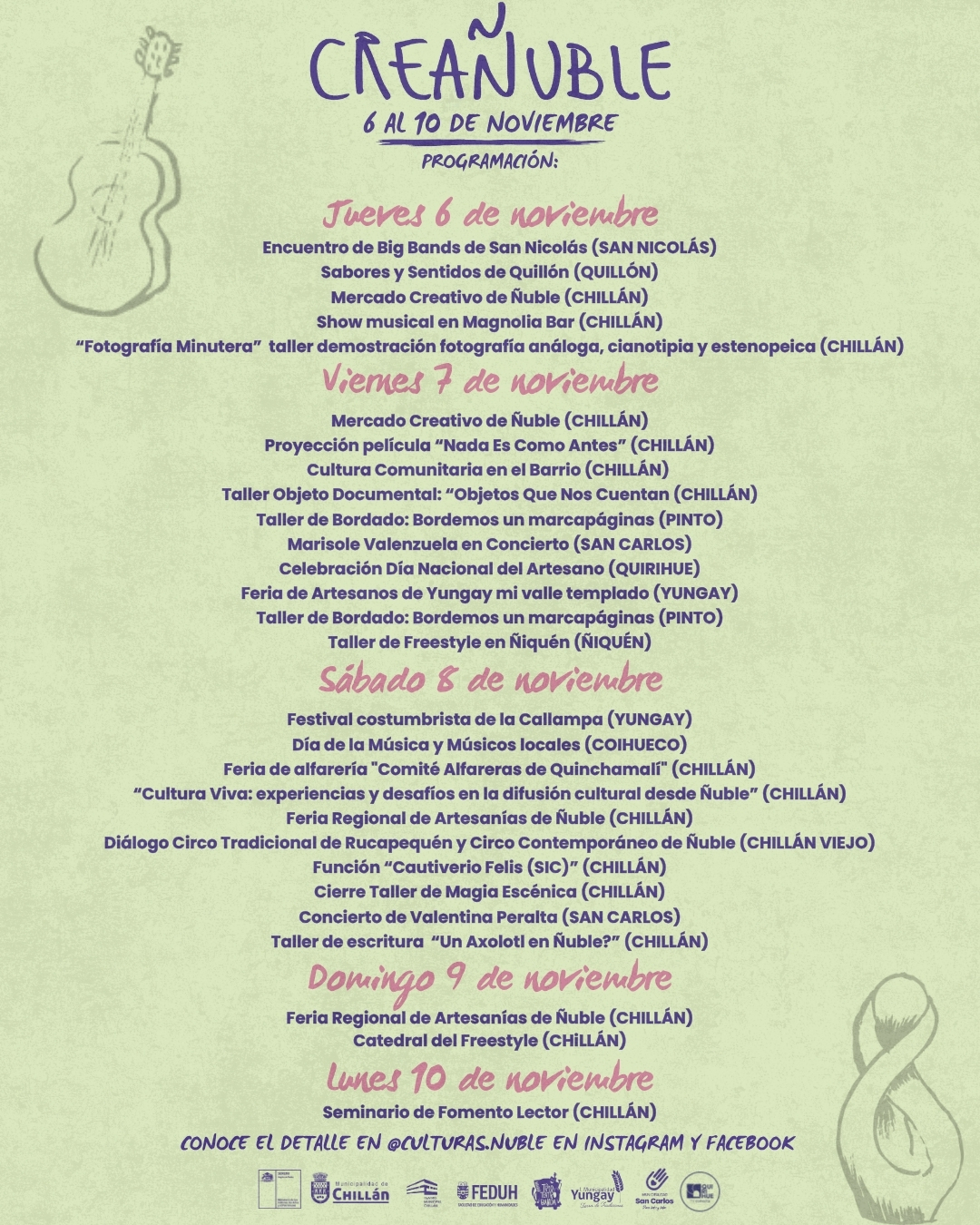 Festival Crea Ñuble 2025: Una Celebración de Arte y Cultura en Chillán
