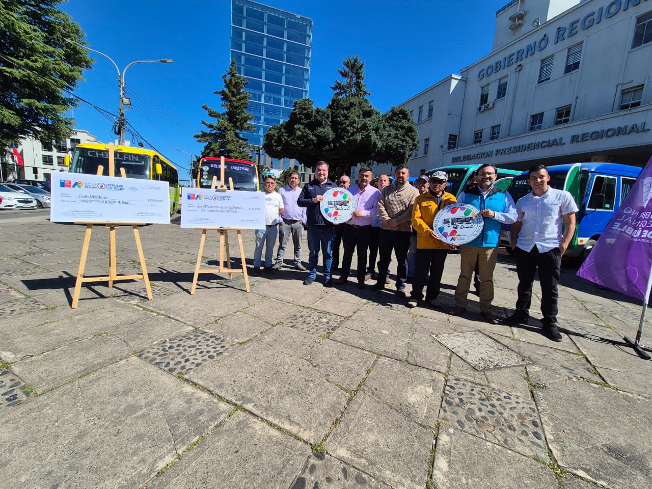 Más de Cuatro Mil Millones de Pesos se Invierten en la Modernización del Transporte Público en Ñuble