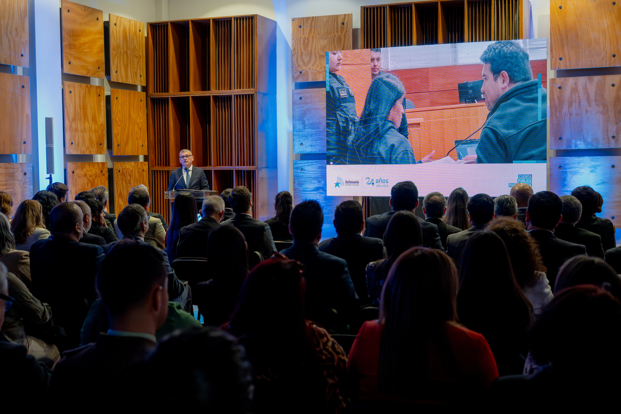 Cuenta pública de la resalta la necesidad de autonomía en la Defensoría penal y cambios en gestión penal