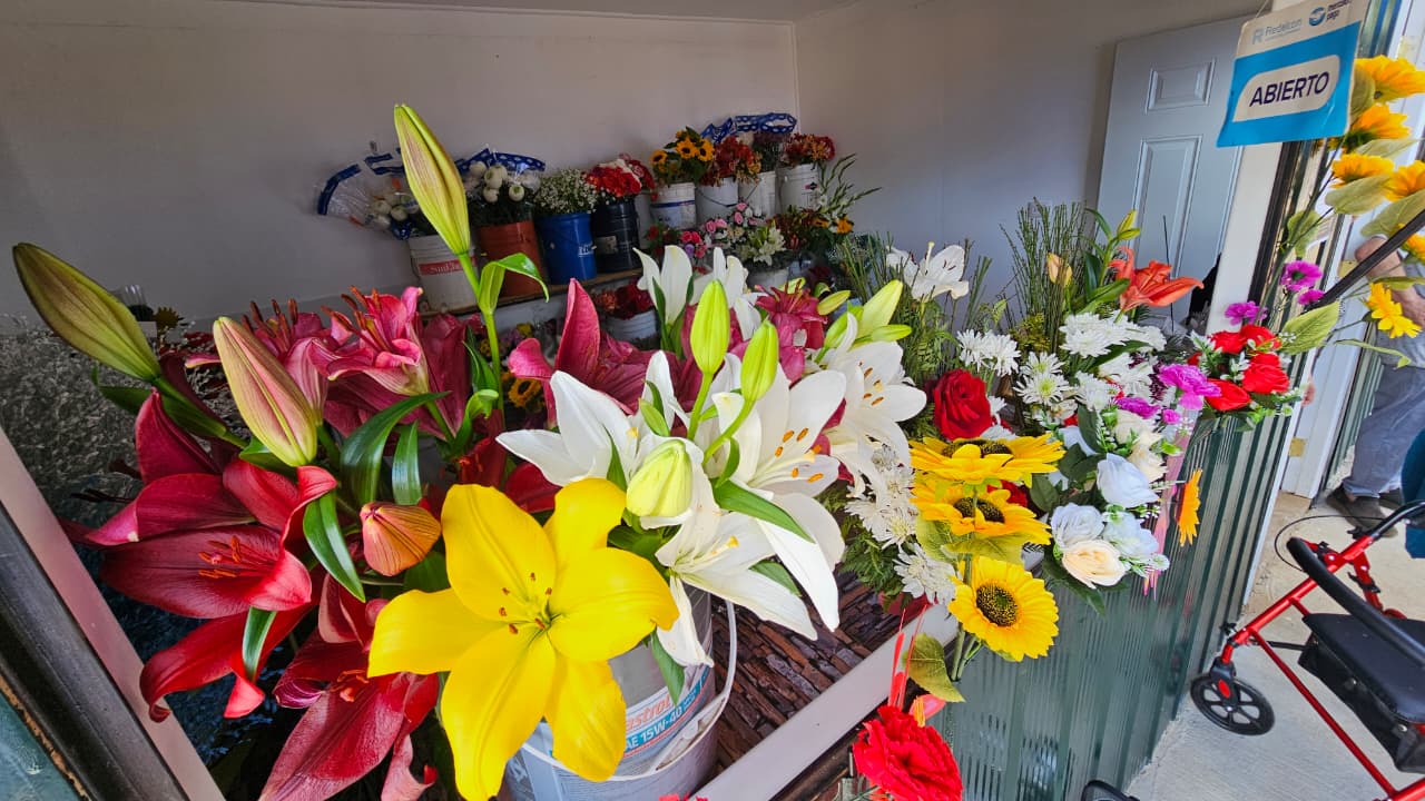 Inauguran nuevos kioscos para las floristas de El Carmen