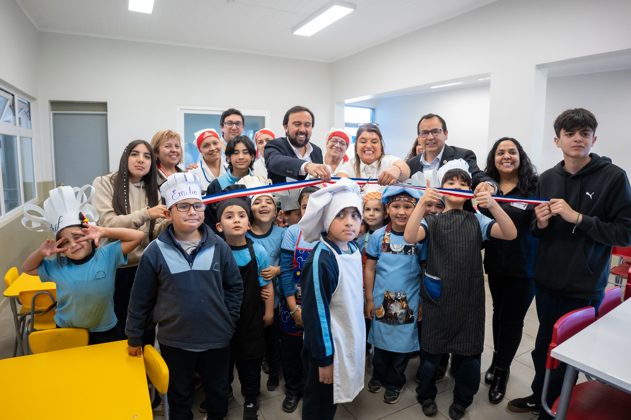 El Gobierno Regional de Ñuble inaugura nuevas cocinas y comedores en escuelas de Chillán Viejo