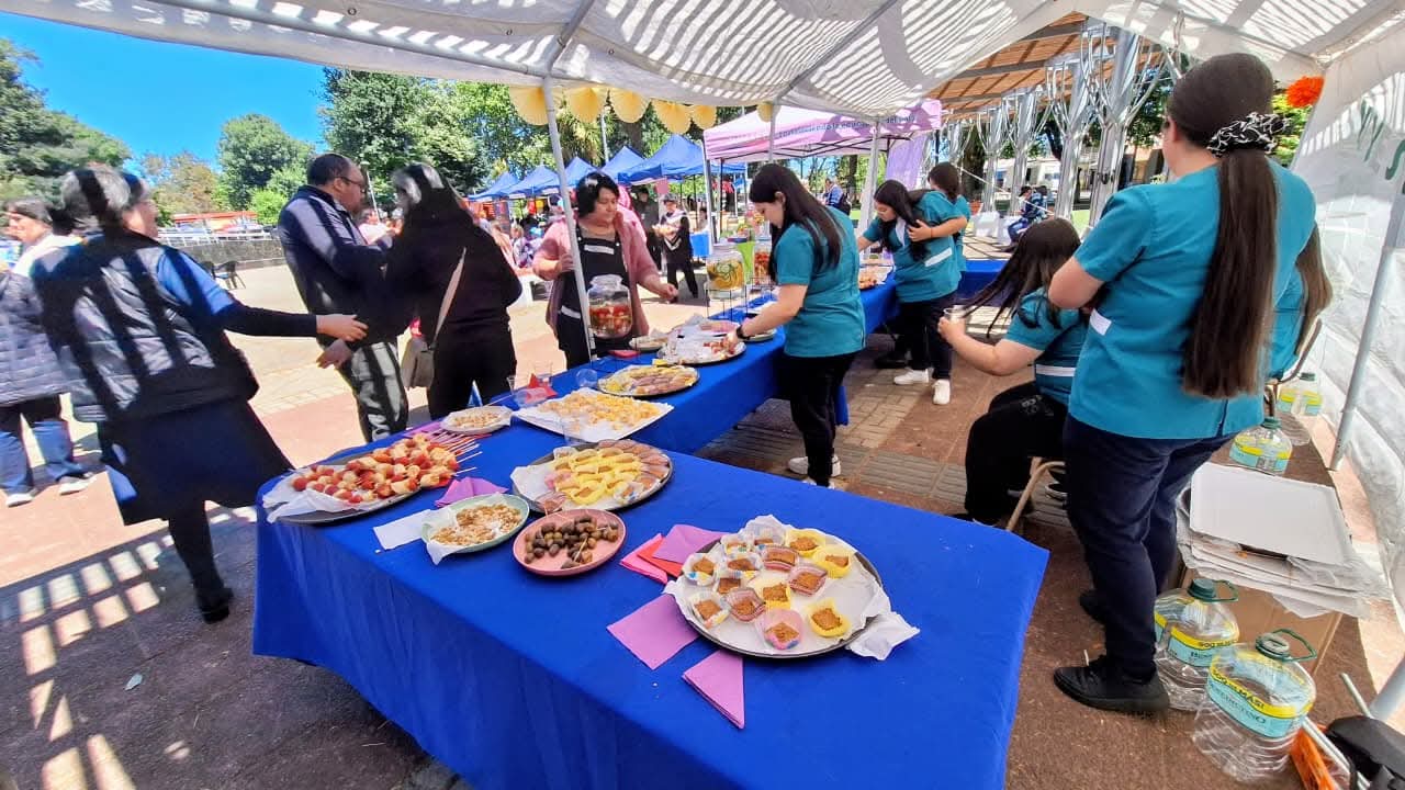 El Carmen vivió la sexta versión del comunal de recetas escolares saludables