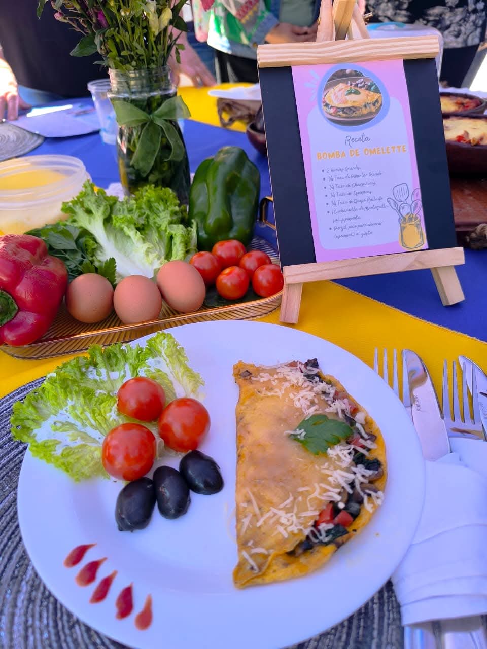 El Carmen vivió la sexta versión del comunal de recetas escolares saludables