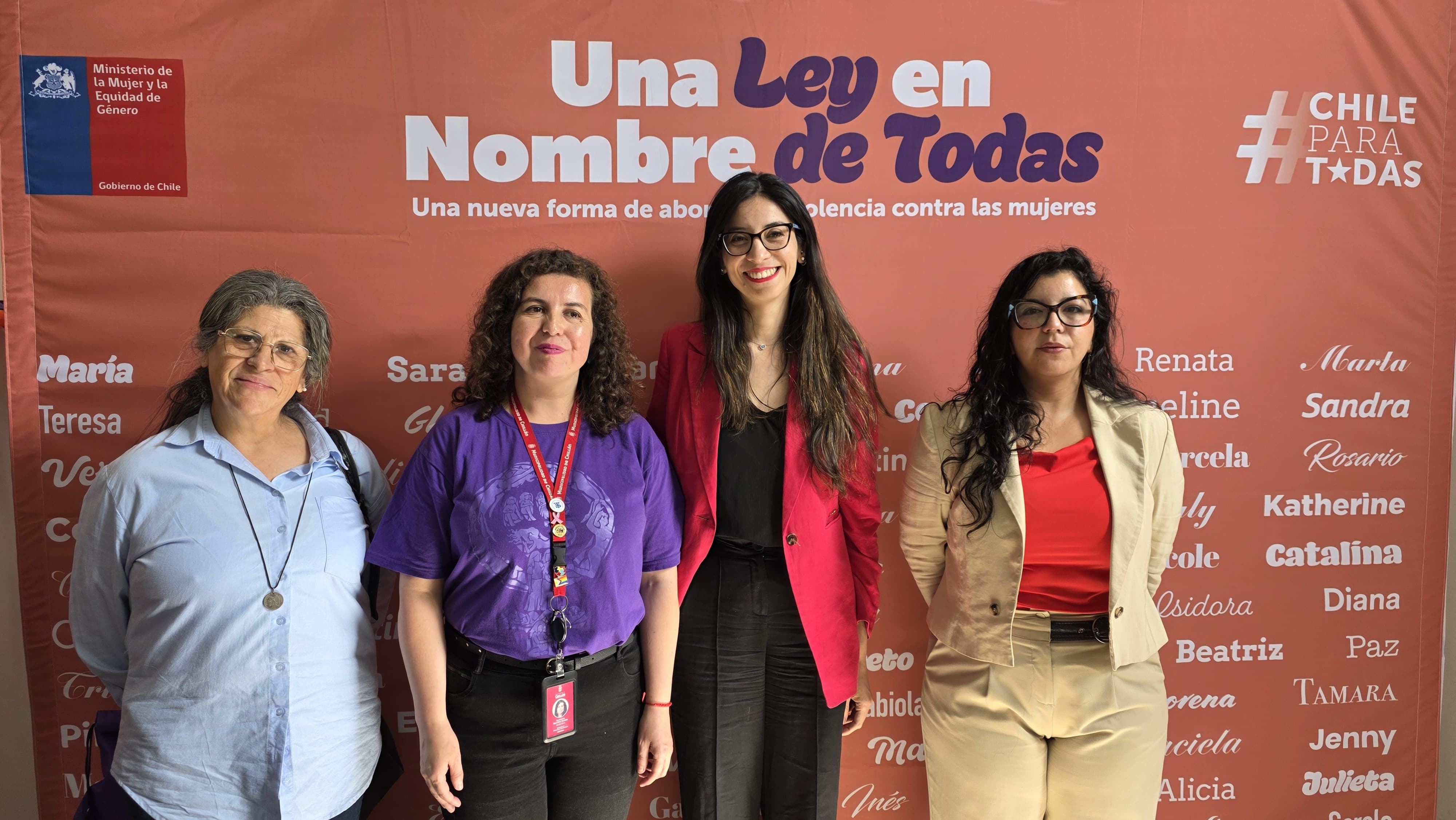 Seremi de la Mujer y Equidad de Género lidera conmemoración por el Día Internacional de la Eliminación de la Violencia contra la Mujer en Chillán