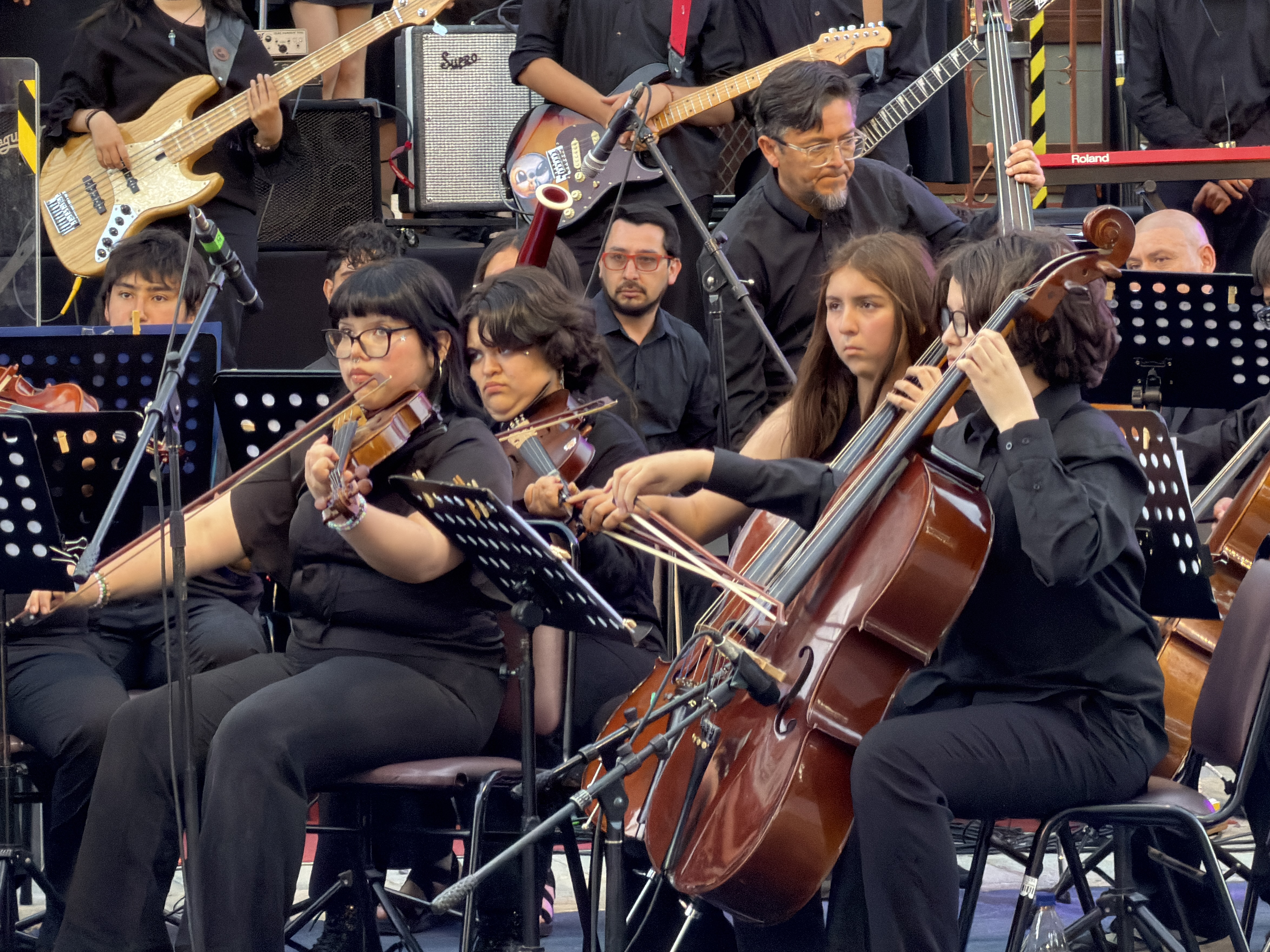Concierto Herencias Sonoras del Liceo de San Nicolás reunió a la comunidad en un evento cultural