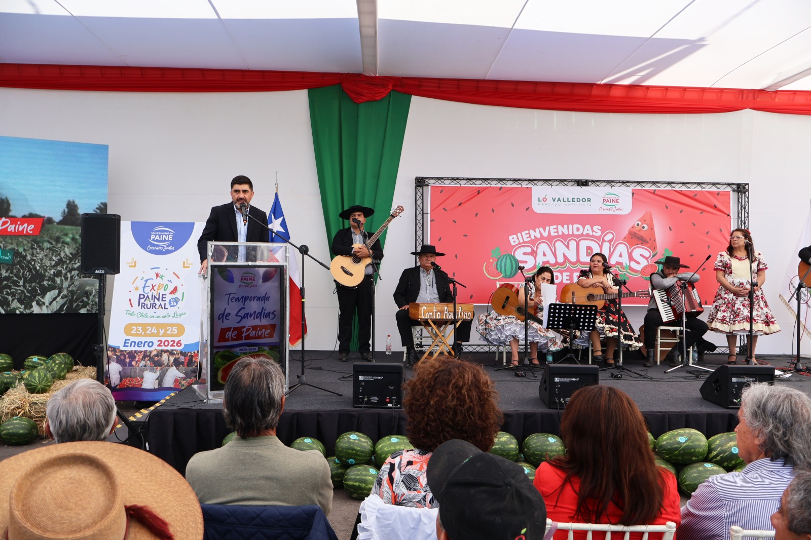 Más de 4 millones de sandías de Paine llegarán al mercado en la temporada 2025 – 2026