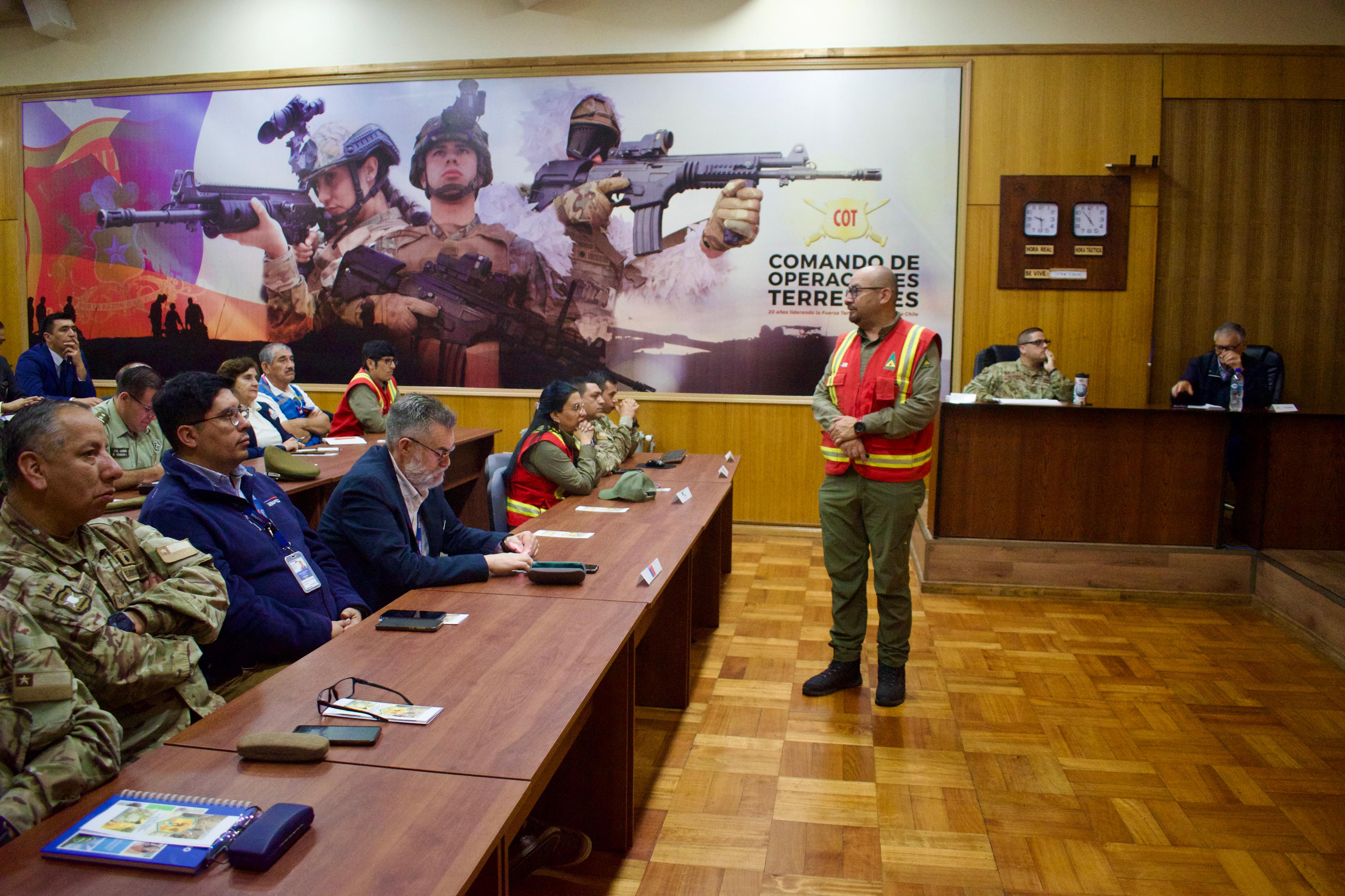 Jornada de trabajo sobre emergencias y desastres