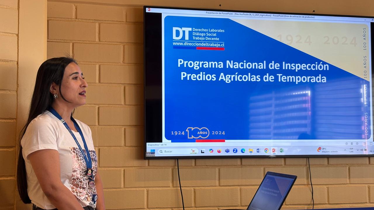 Gremio agrícola y Dirección del Trabajo abren coordinación clave para asegurar contratación formal en el peak de cosechas en Ñuble