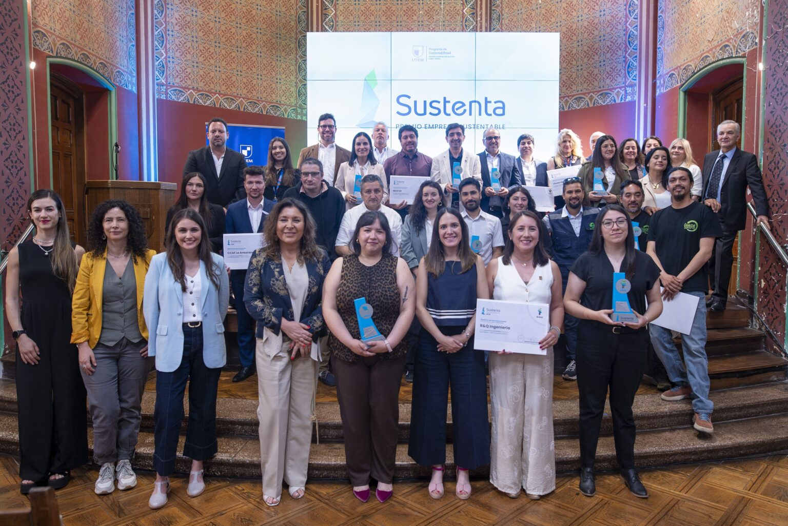 Más de 50 empresas participaron en la octava versión del Premio Sustenta UTEM
