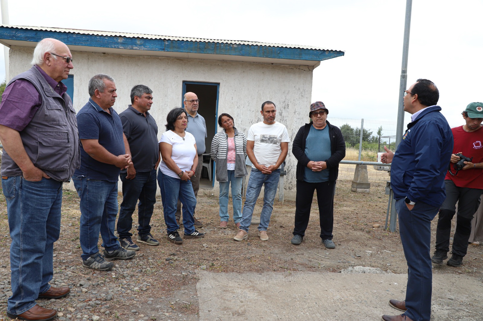 Comunicado Entrega de terreno para construcción de pozo en Rucapequén