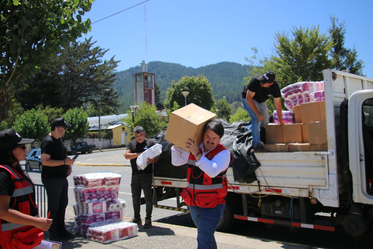 Municipalidad de El Carmen se une a donaciones de Colina y María Pinto para ayudar a afectados