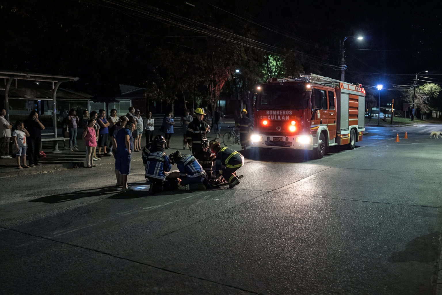 Accidente en Calle Real a la altura de Avenida Ruiz de Gamboa causa preocupación en la comunidad local