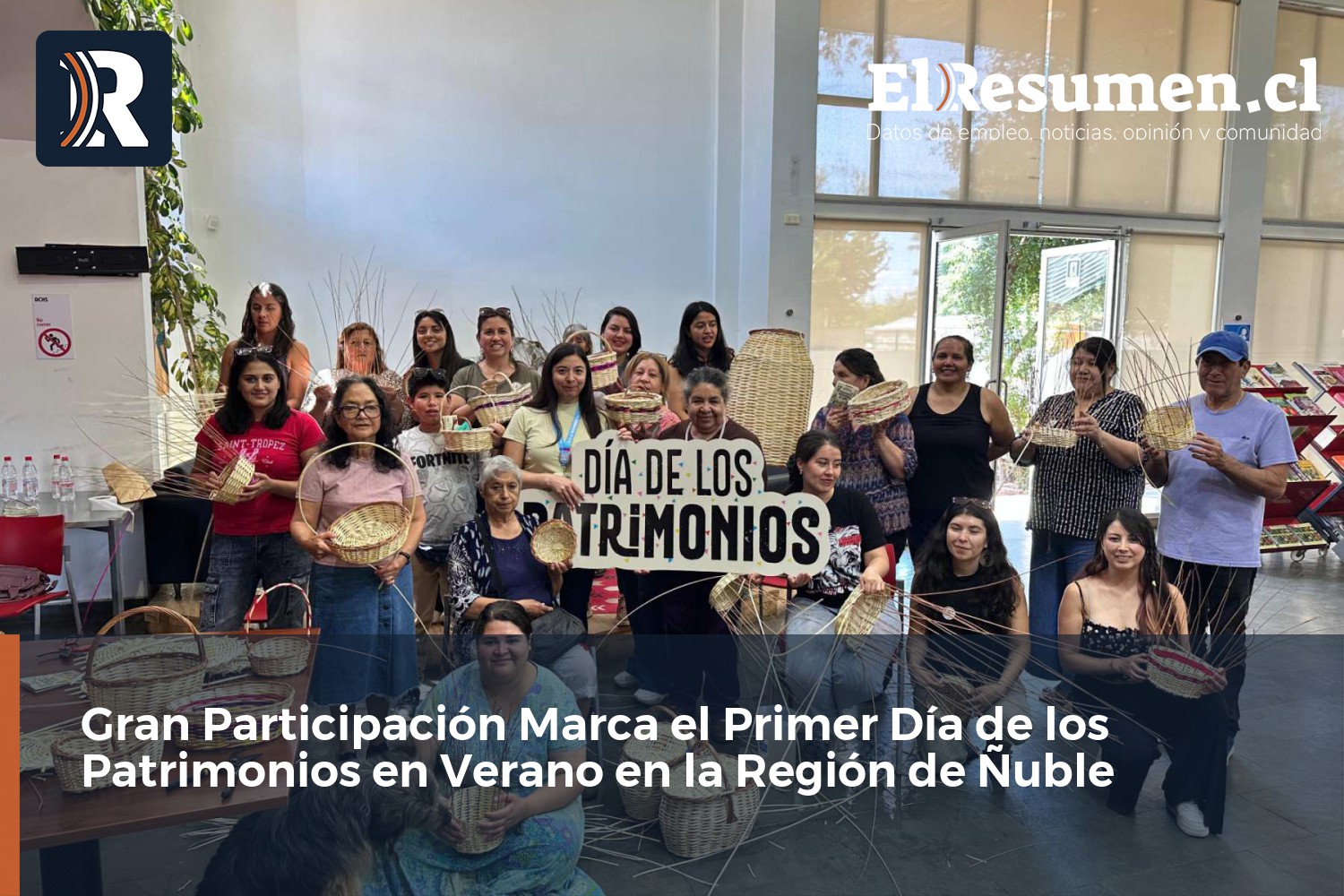 Gran Participación Marca el Primer Día de los Patrimonios en Verano en la Región de Ñuble