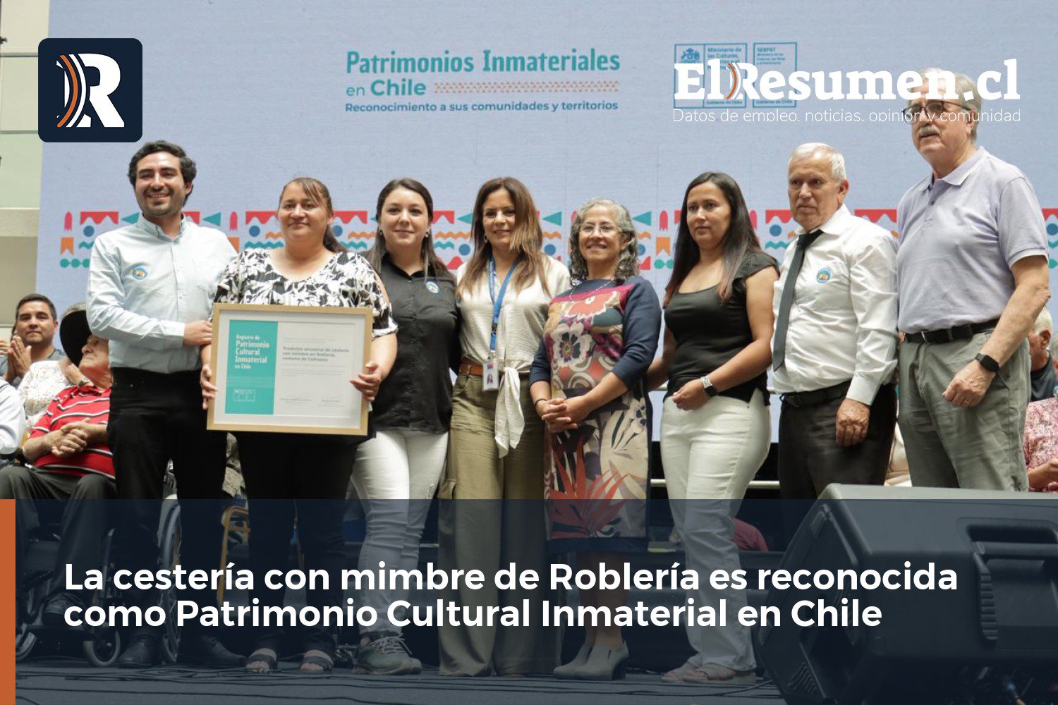 La cestería con mimbre de Roblería es reconocida como Patrimonio Cultural Inmaterial en Chile