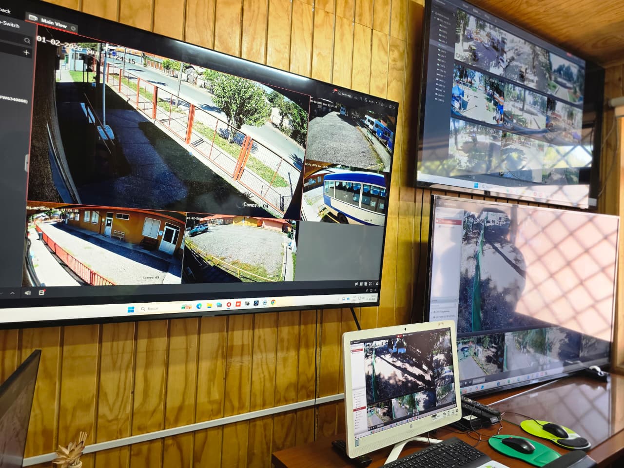 El Carmen habilita Central de Monitoreo con 40 cámaras de seguridad en la comuna