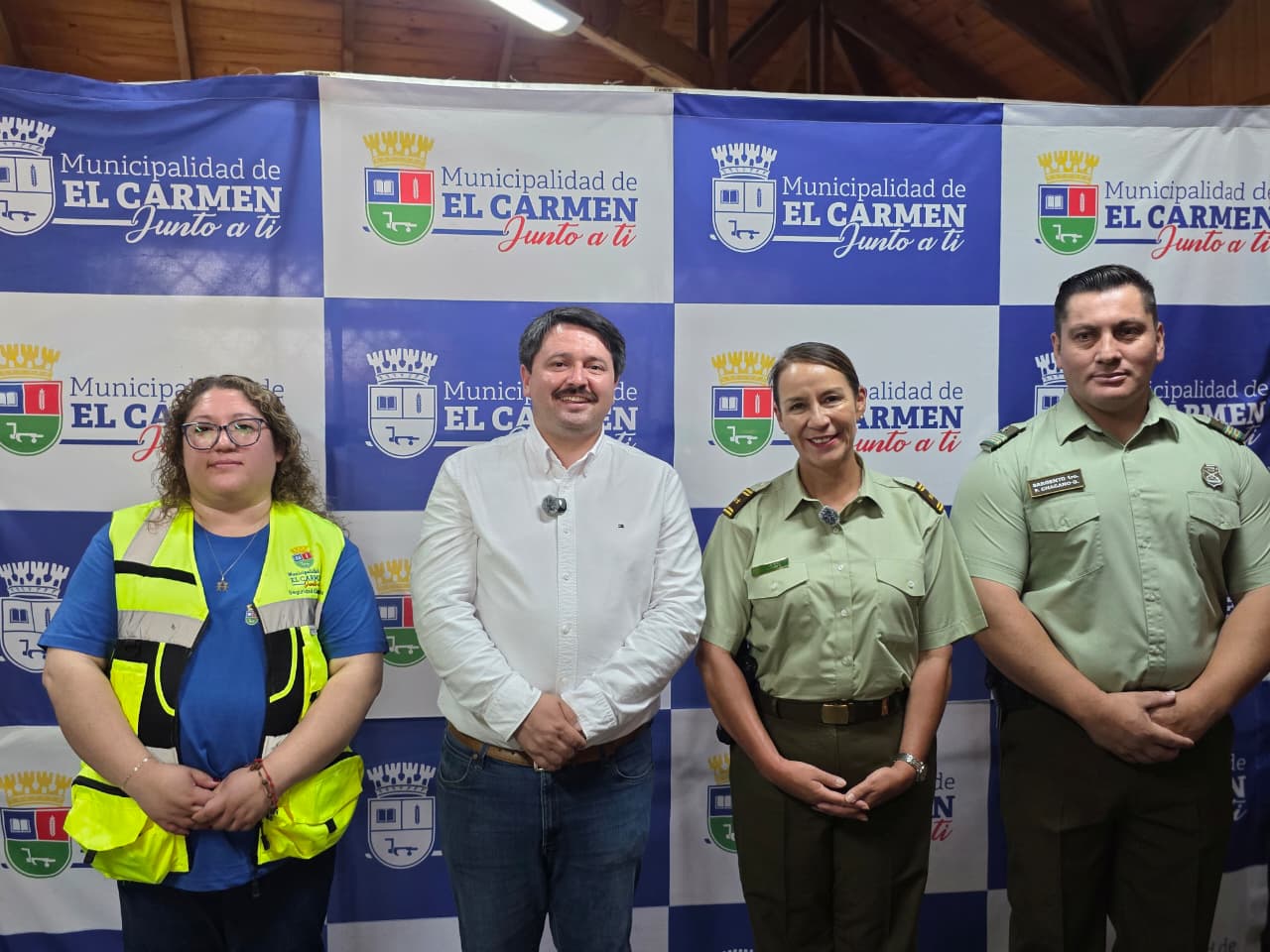 El Carmen habilita Central de Monitoreo con 40 cámaras de seguridad en la comuna