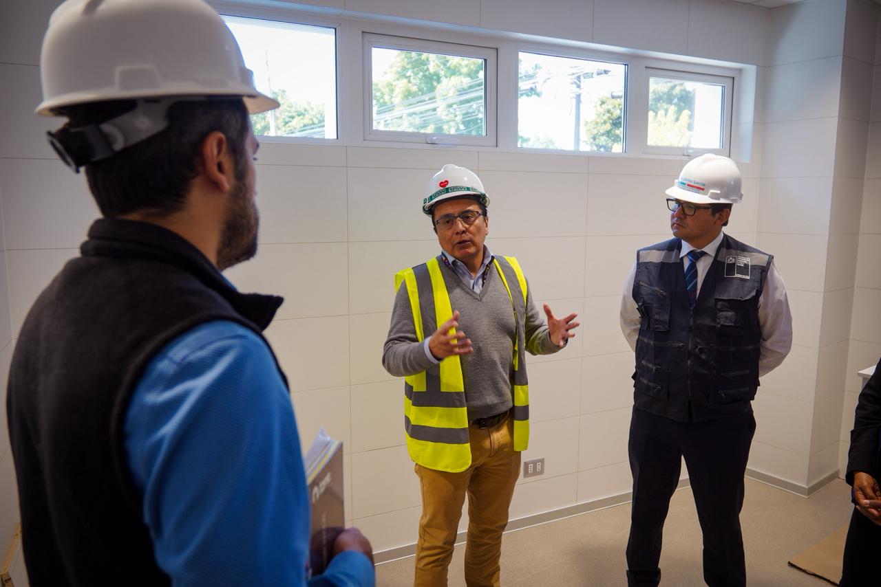 SEREMI DE DESARROLLO SOCIAL VISITA OBRAS DEL FUTURO CENTRO TELETON EN CHILLÁN