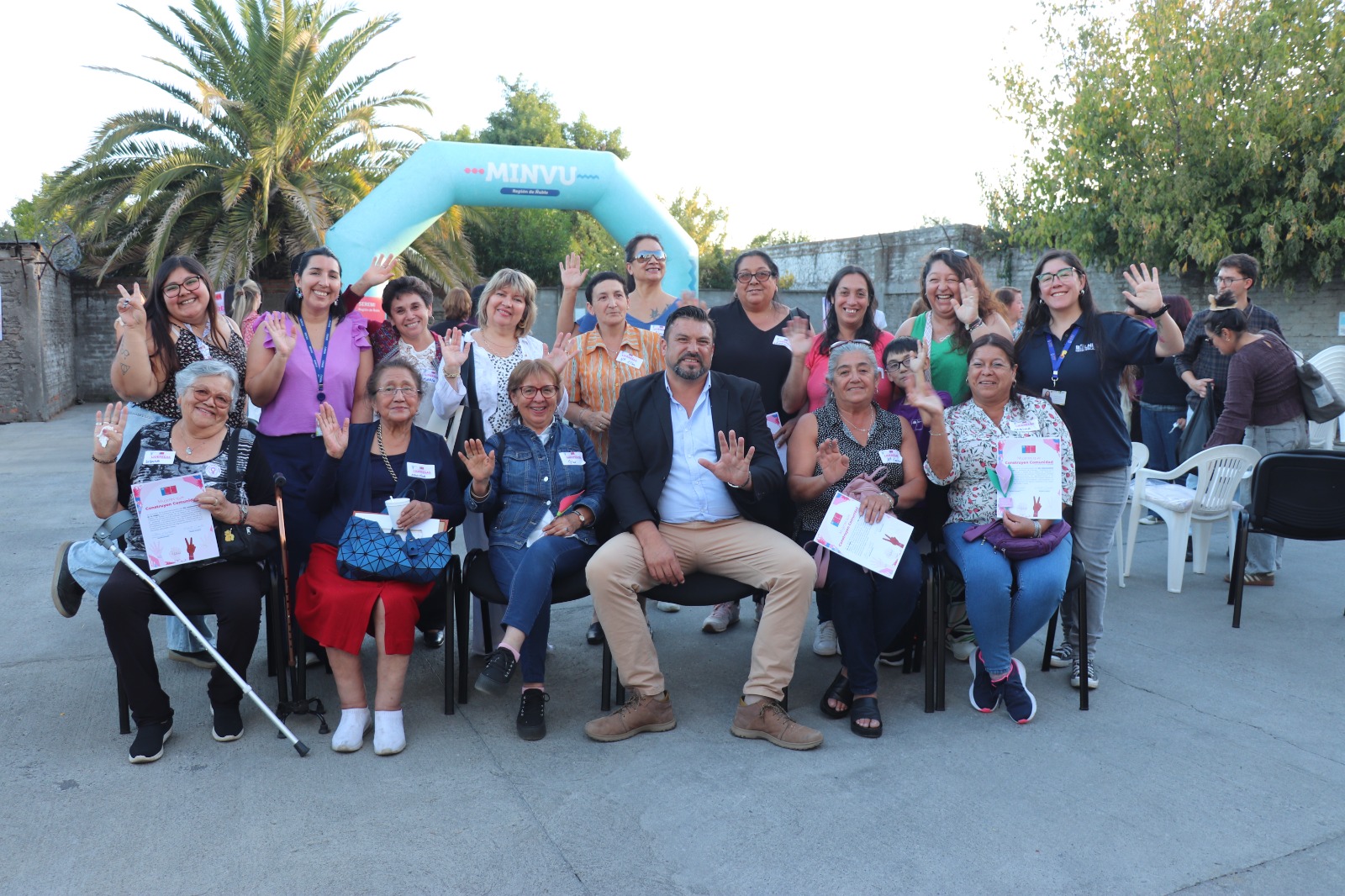 MINVU ÑUBLE CIERRA GESTIÓN DEL PRESIDENTE BORIC CON MASIVO RECONOCIMIENTO A MUJERES DIRIGENTES DE COMITÉS