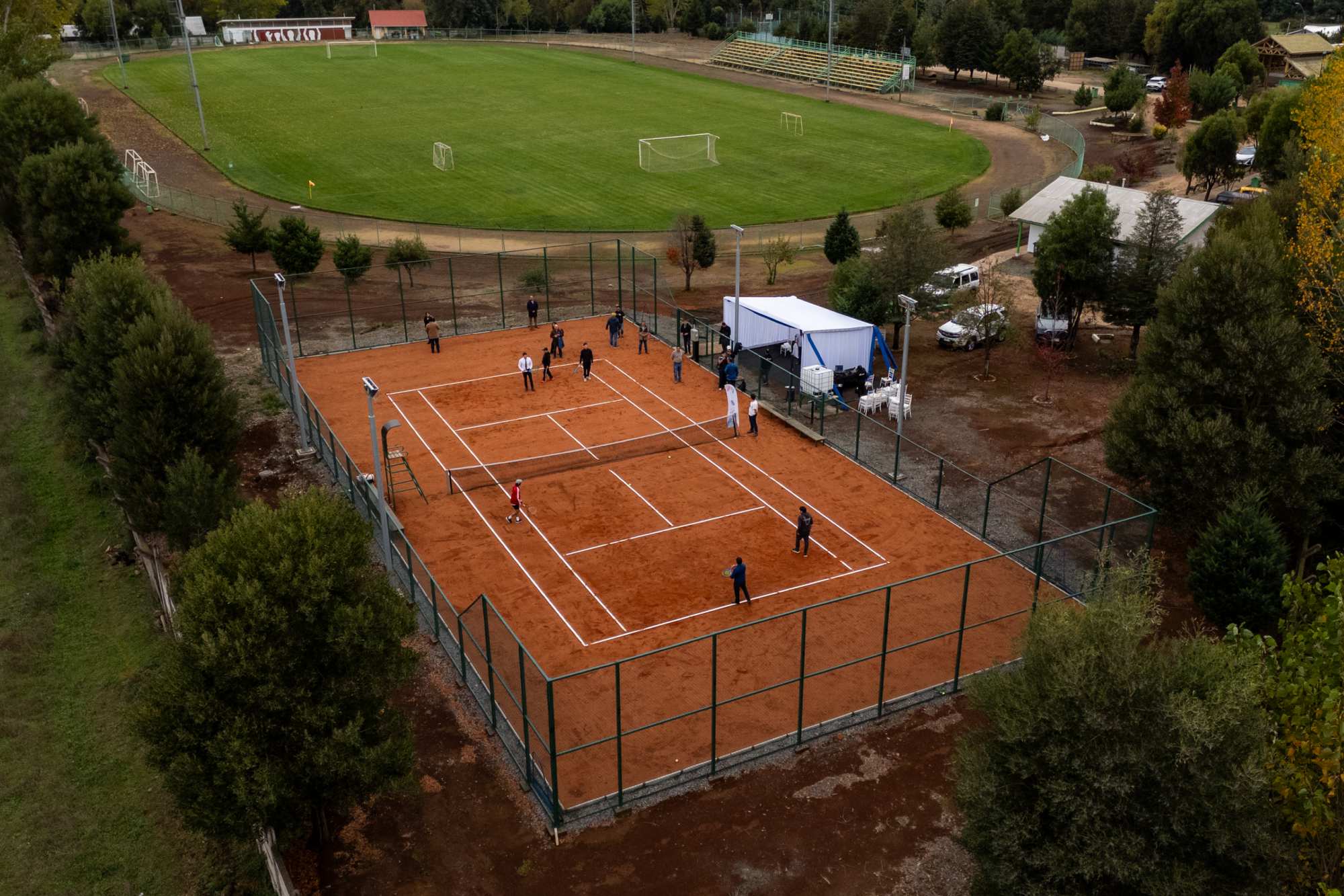 Más de 500 millones de pesos se invirtieron en las nuevas canchas para promover la actividad física