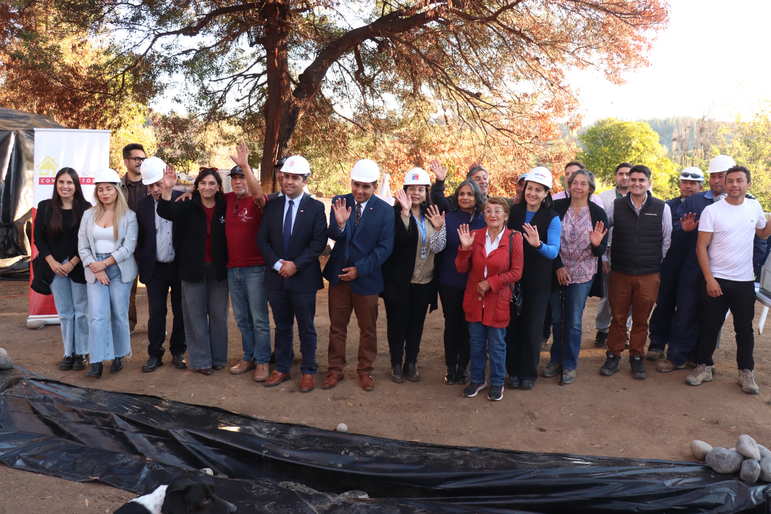 Gobierno inicia reconstrucción definitiva en Portezuelo