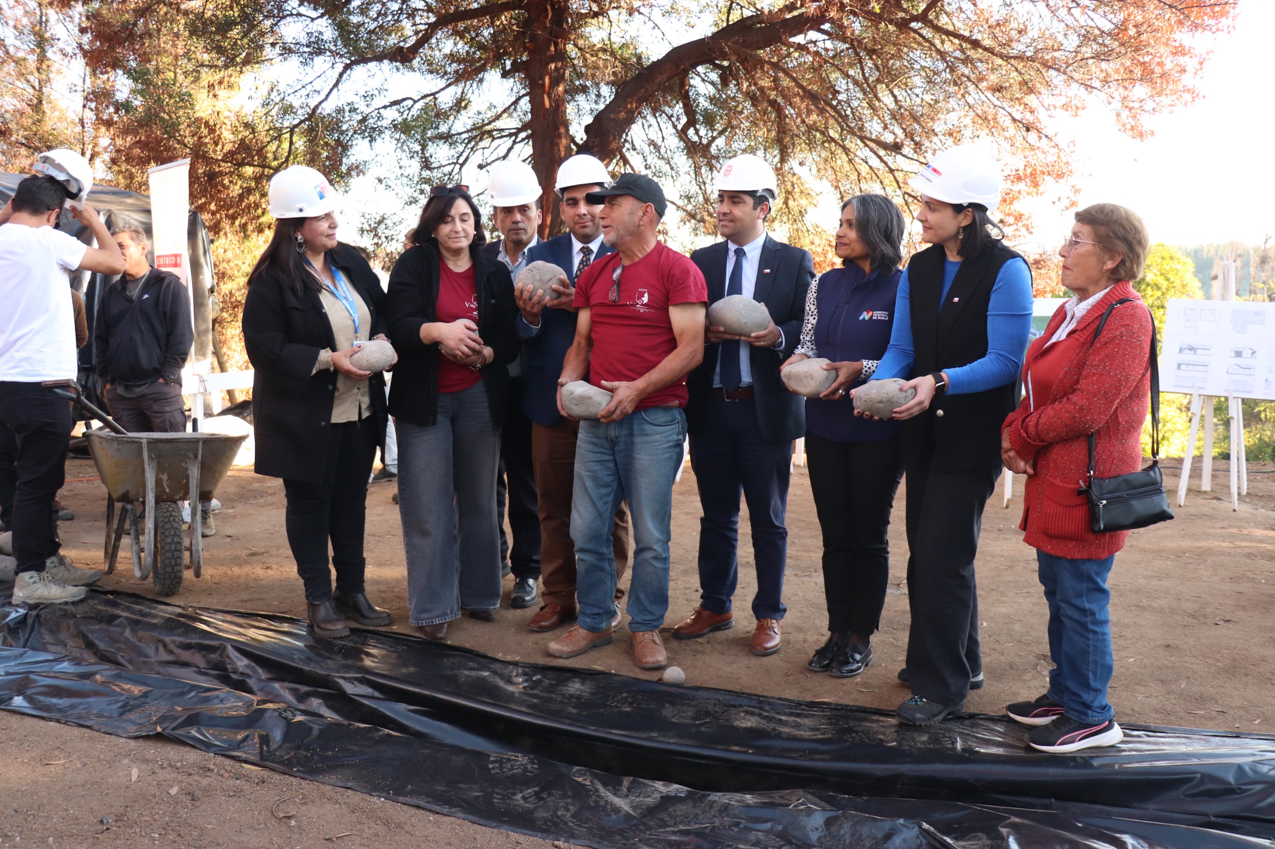 Gobierno inicia reconstrucción definitiva en Portezuelo