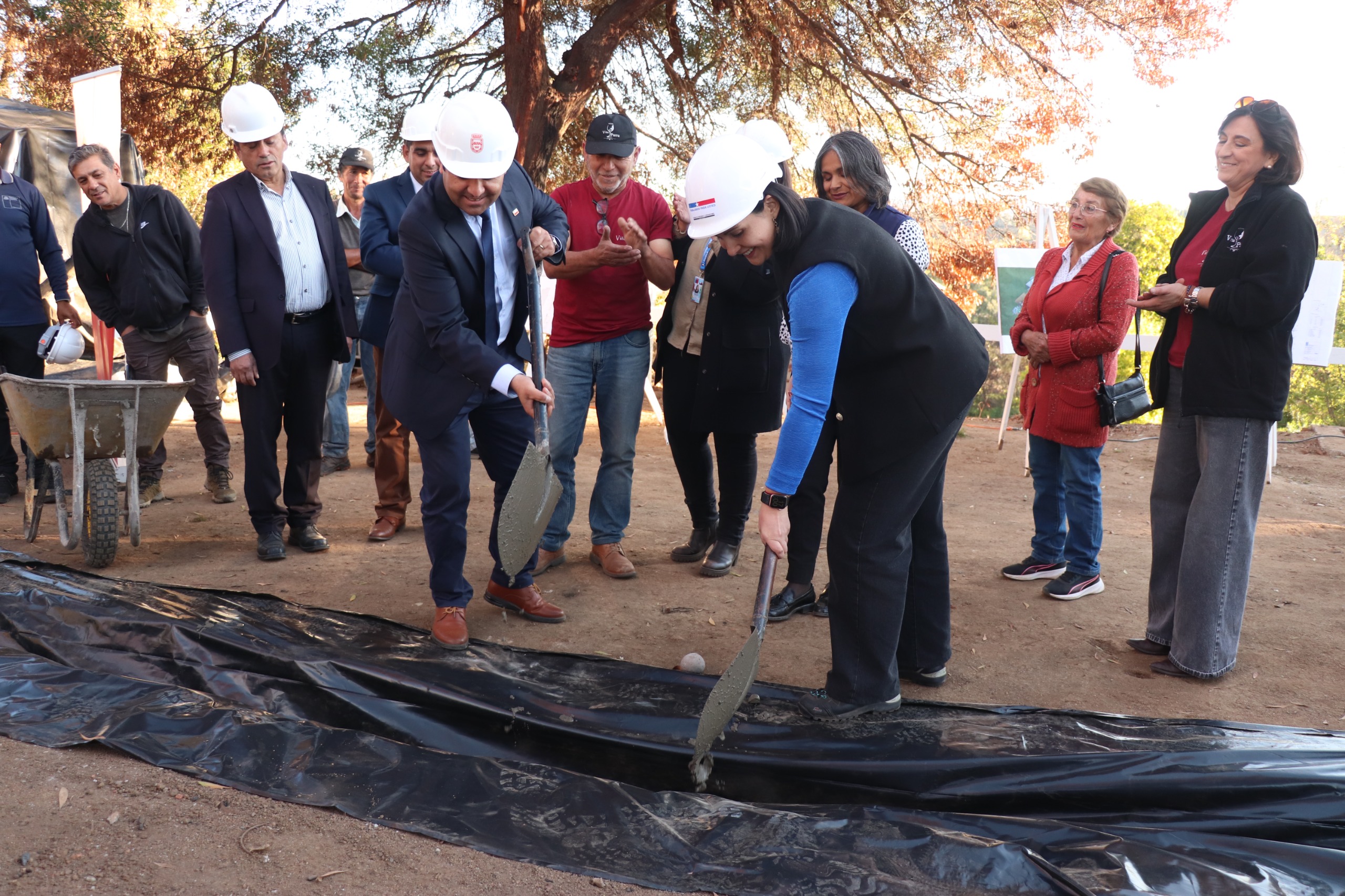 Gobierno inicia reconstrucción definitiva en Portezuelo