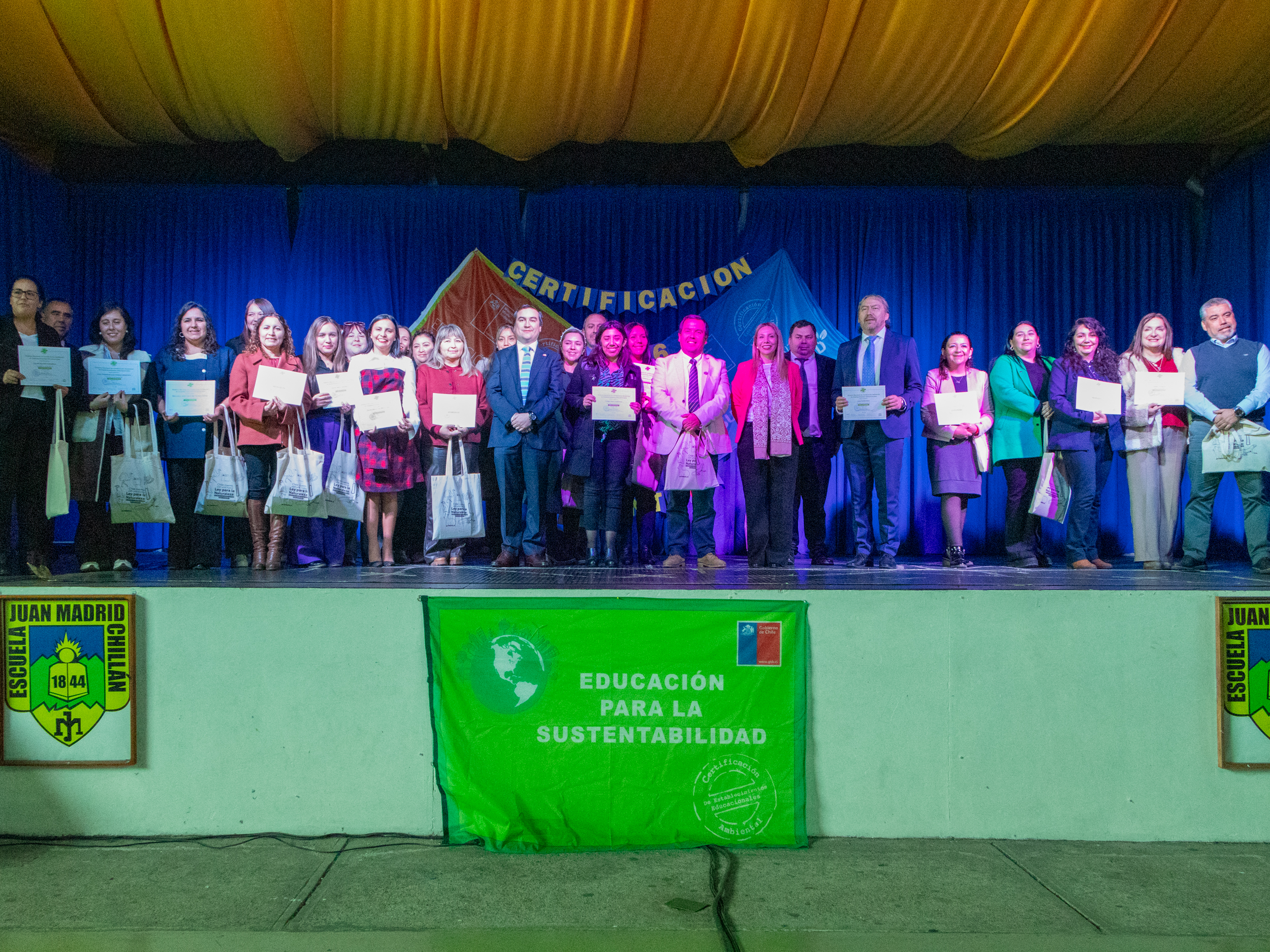 Comunicado Seremi del Medio Ambiente de Ñuble: 48 establecimientos educacionales de Ñuble reciben certificación ambiental en el marco del Día de la Tierra